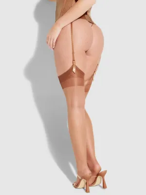 2-Pack Sheer Thigh High Stockings