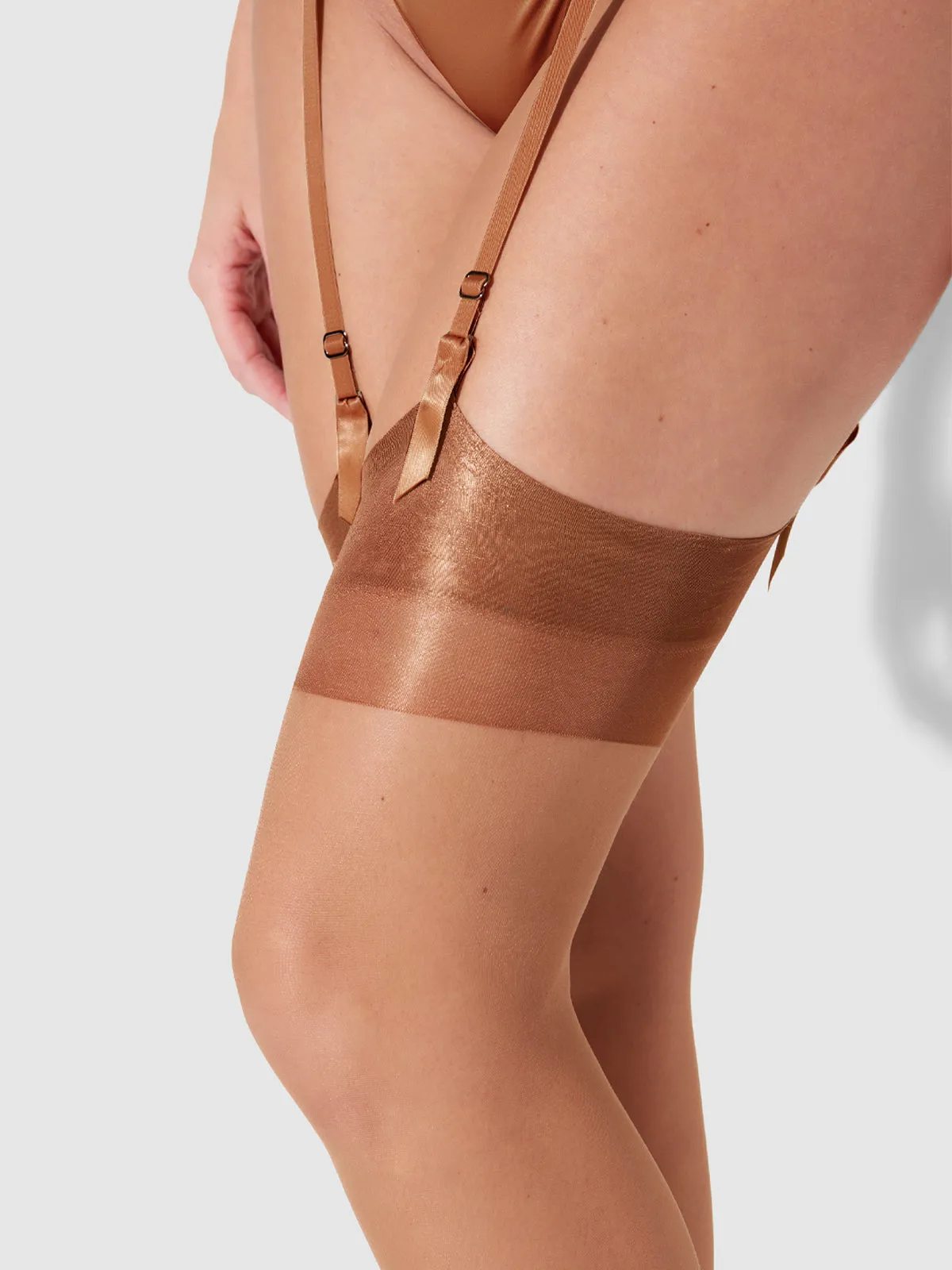 2-Pack Sheer Thigh High Stockings