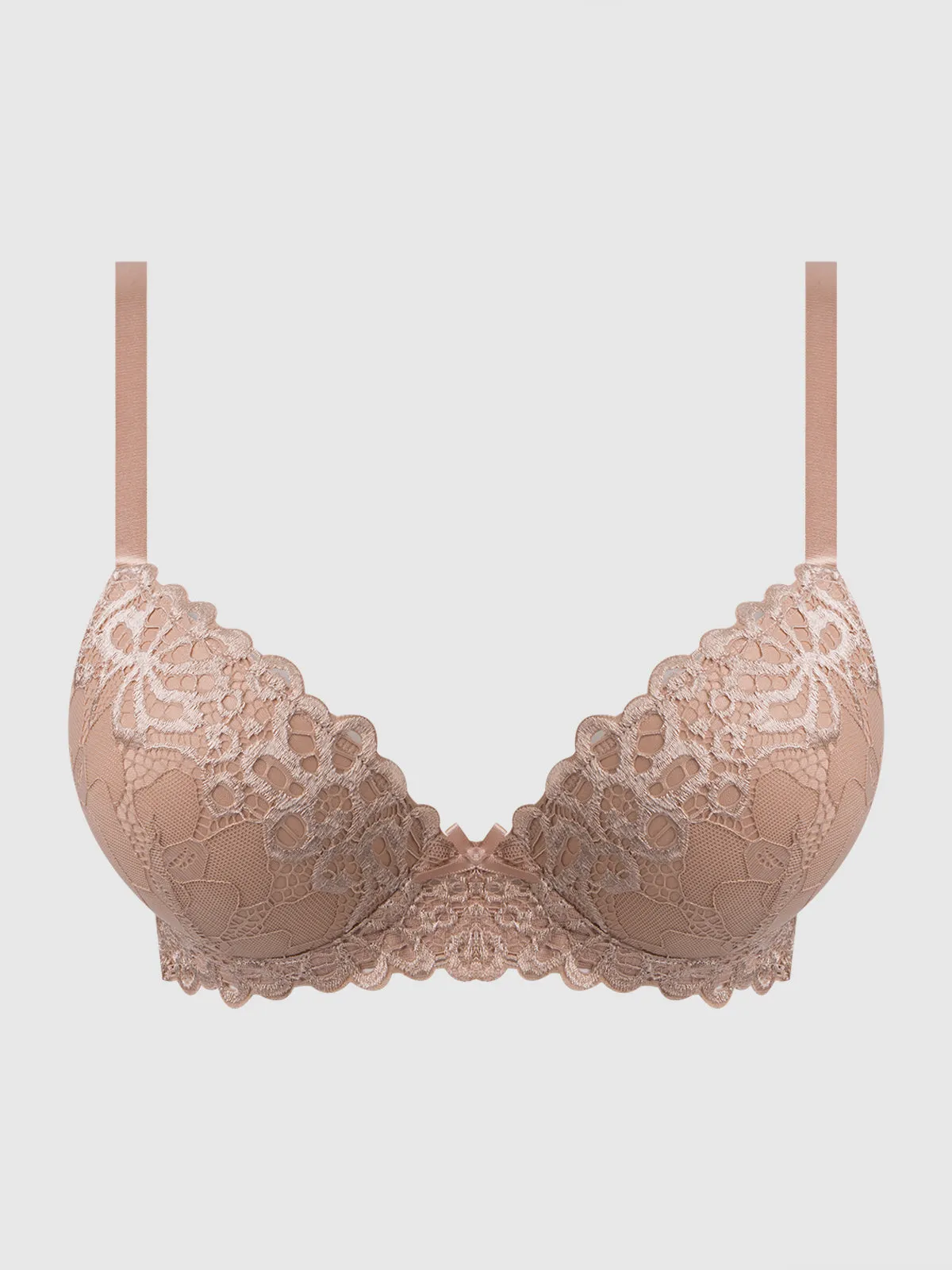 Amanda Lace Push Up Balconette Bra