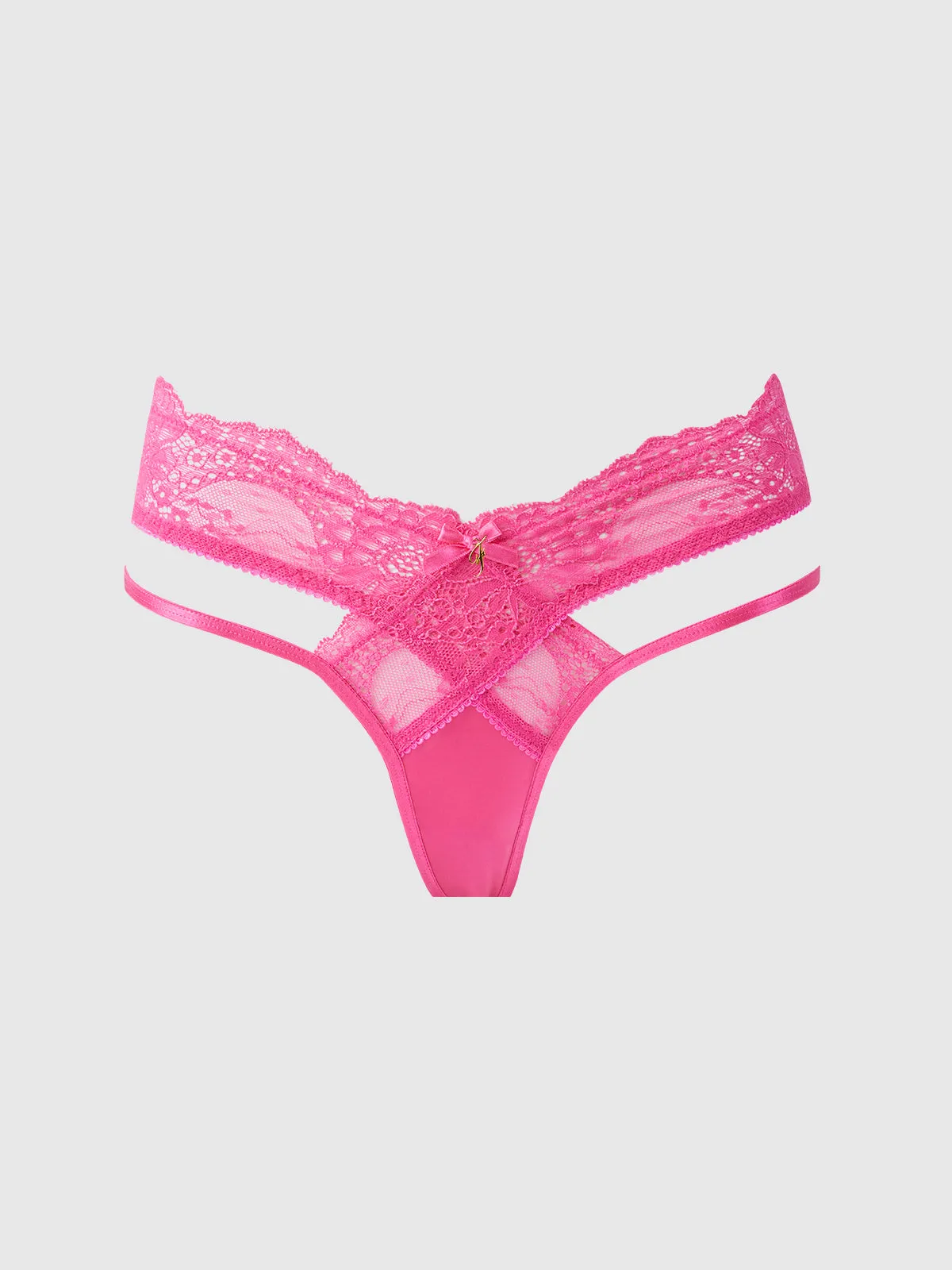 Aria Stretch Lace & Strappy Tanga