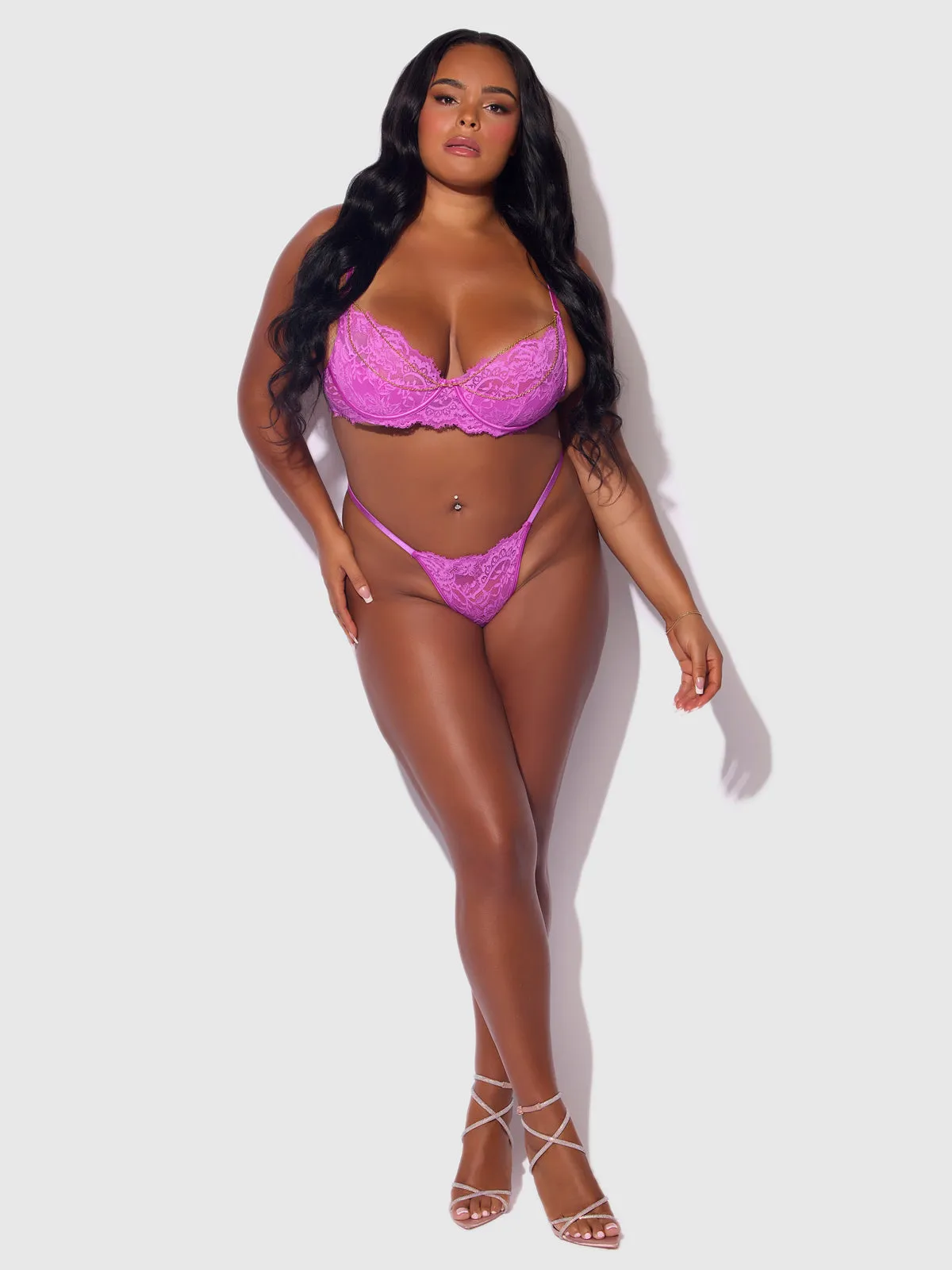 Arianna Lace & Famous Charm G-String