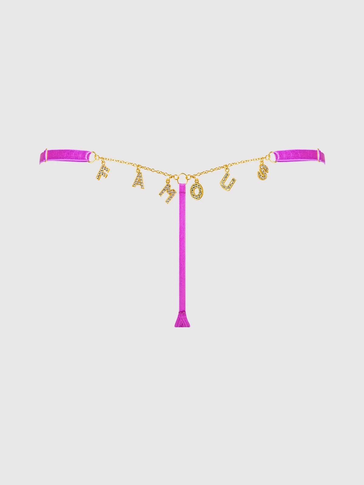 Arianna Lace & Famous Charm G-String