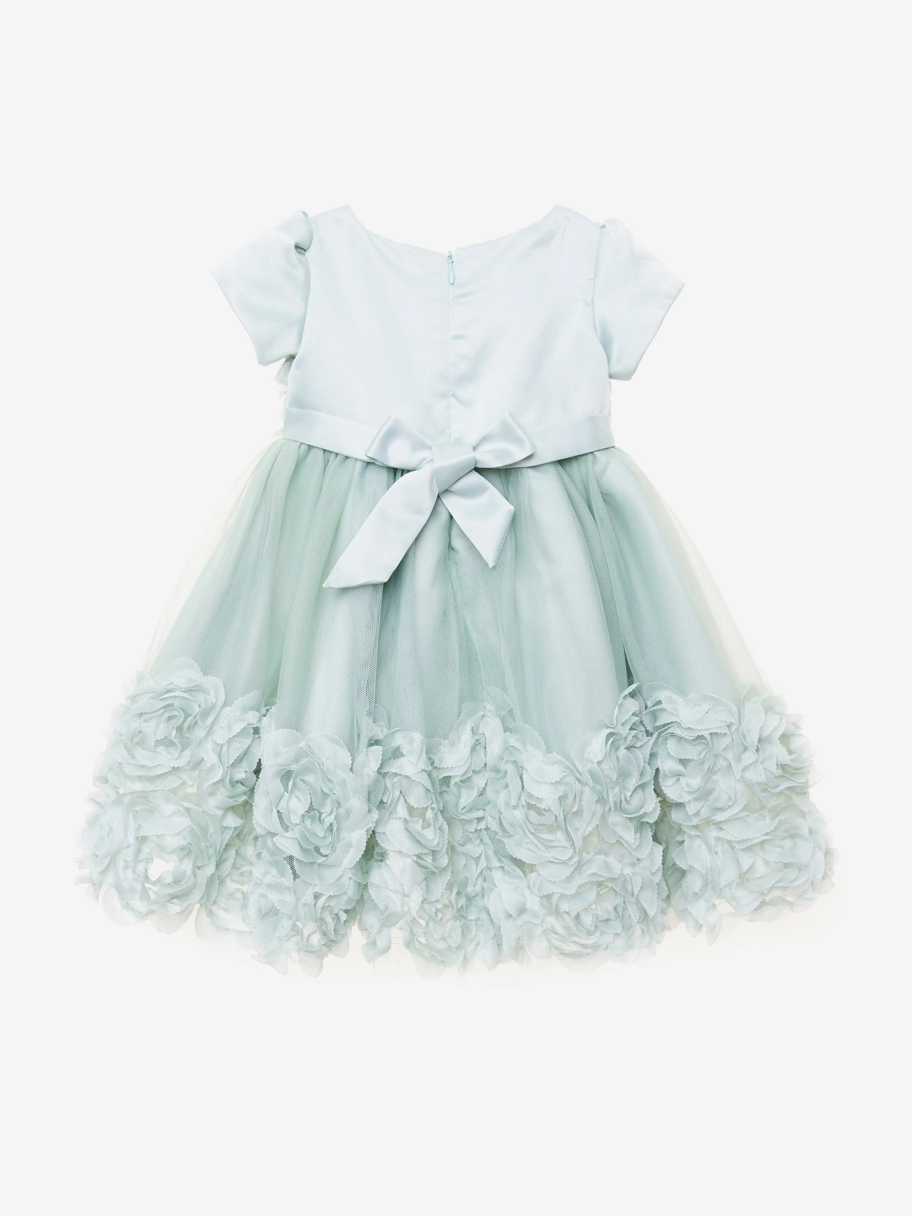 Baby Girls Mint Meadow Dress in Green
