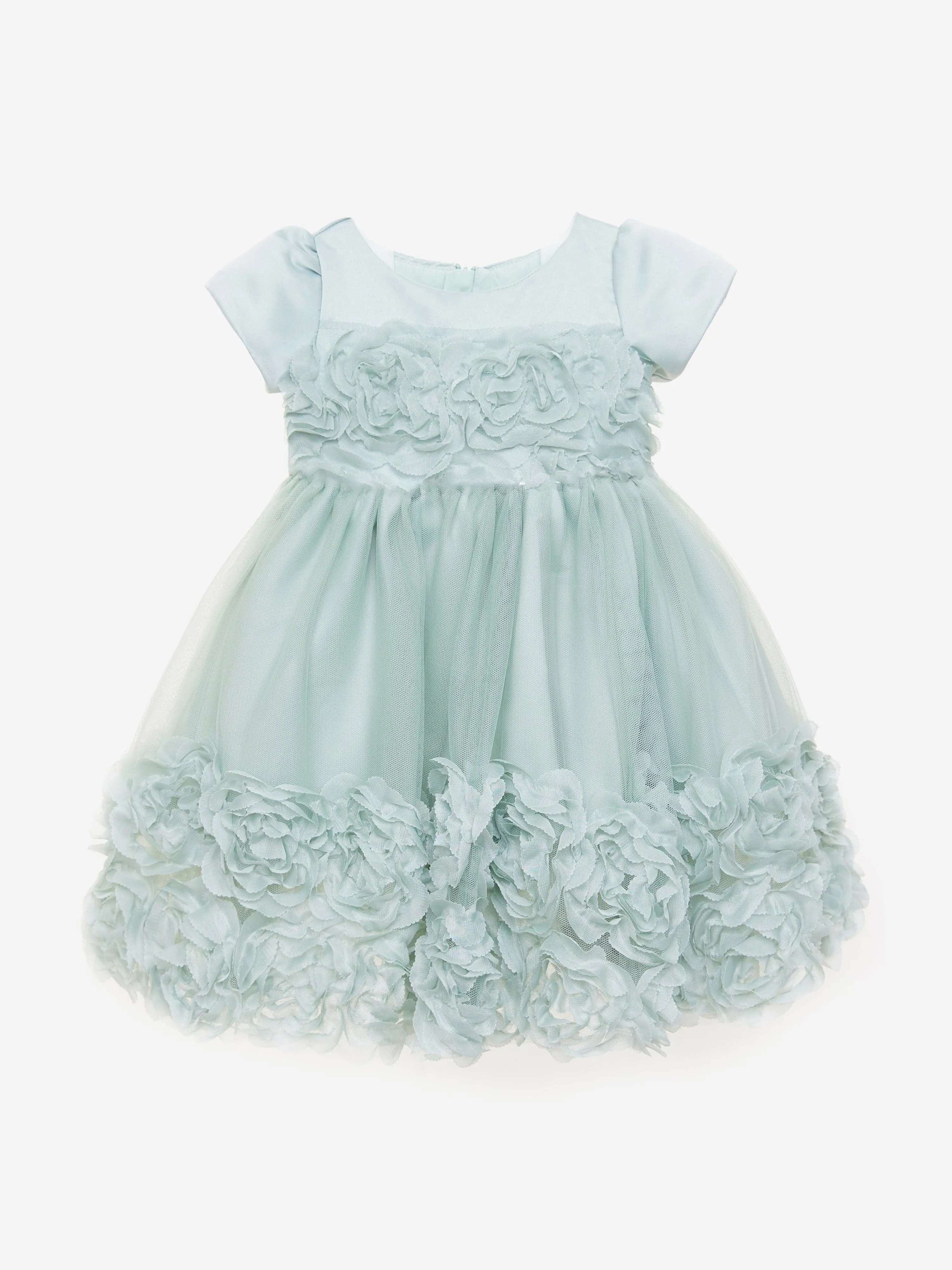 Baby Girls Mint Meadow Dress in Green