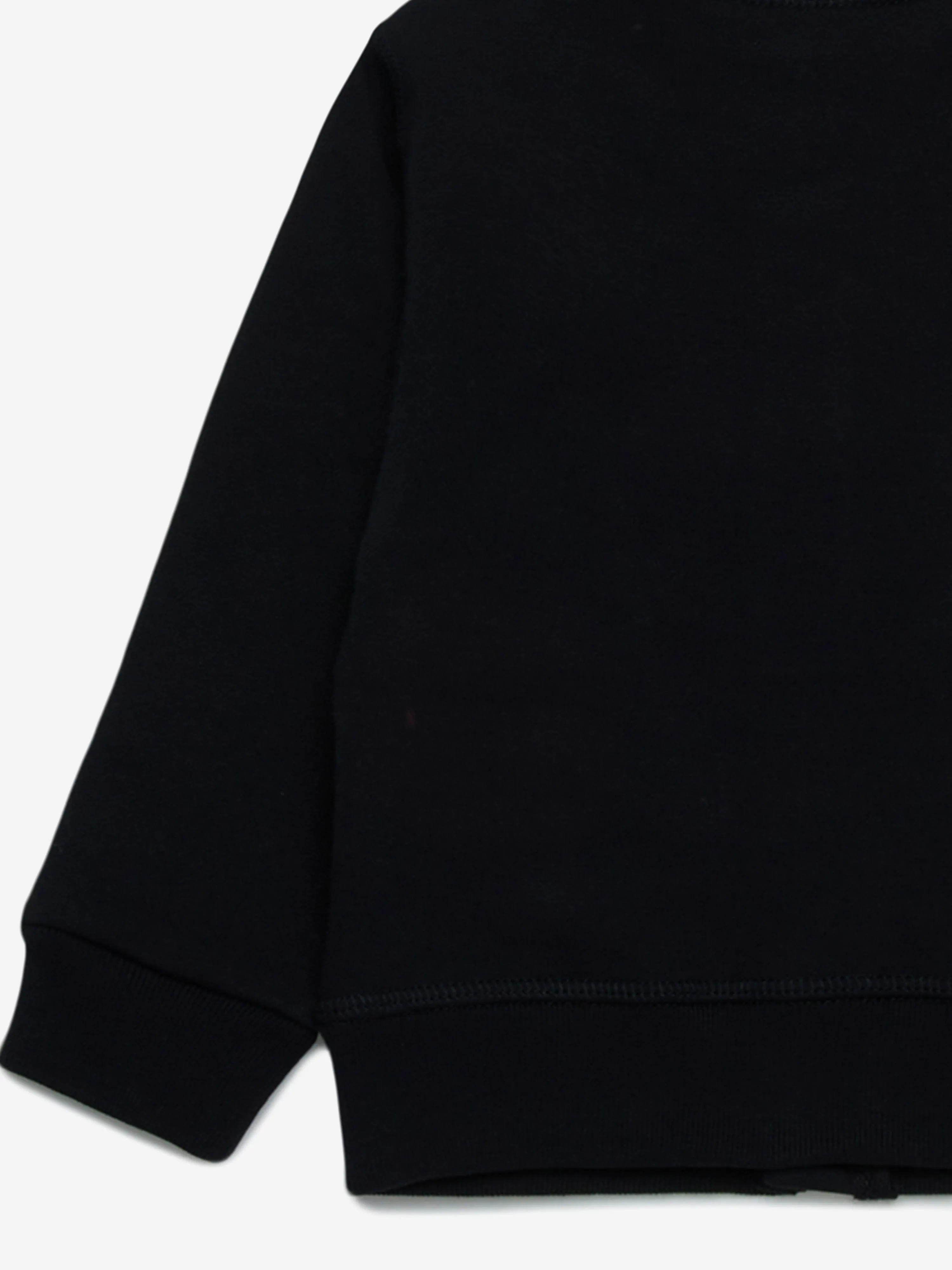 Baby Icon Zip Up Top in Black