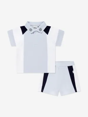 BOSS Baby Boys Short Set in Blue