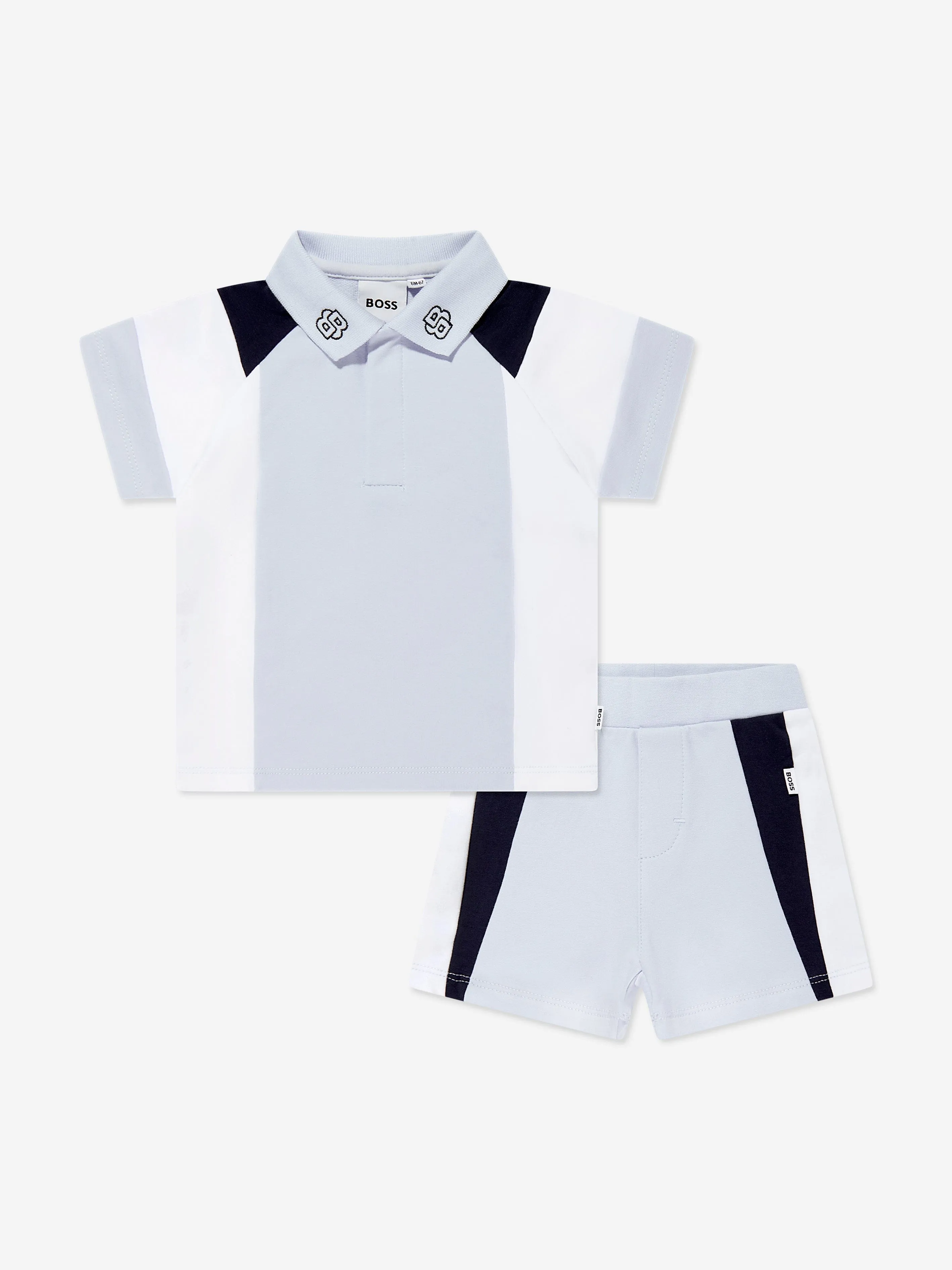 BOSS Baby Boys Short Set in Blue