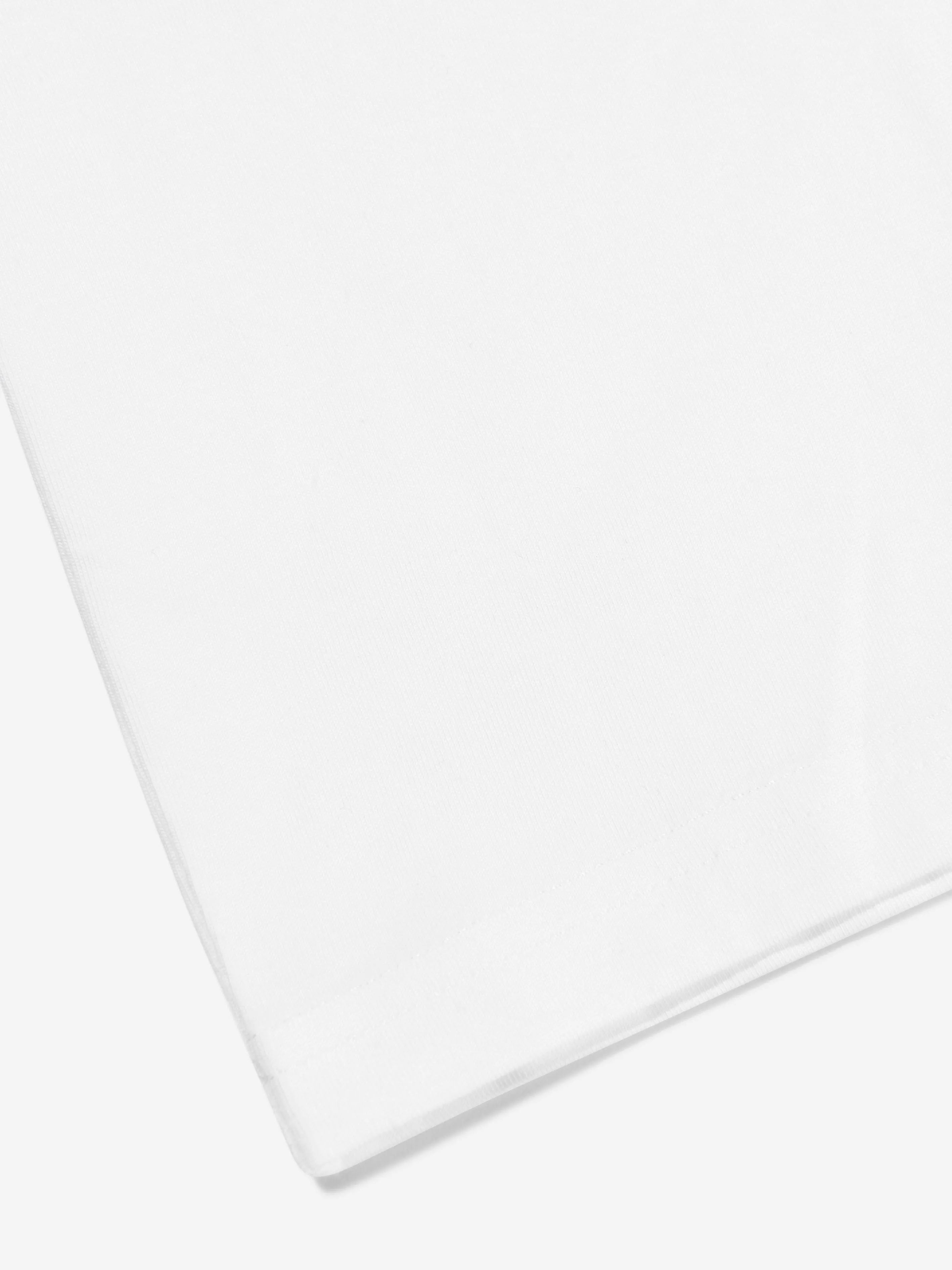 BOSS Boys Logo Print T-Shirt in White