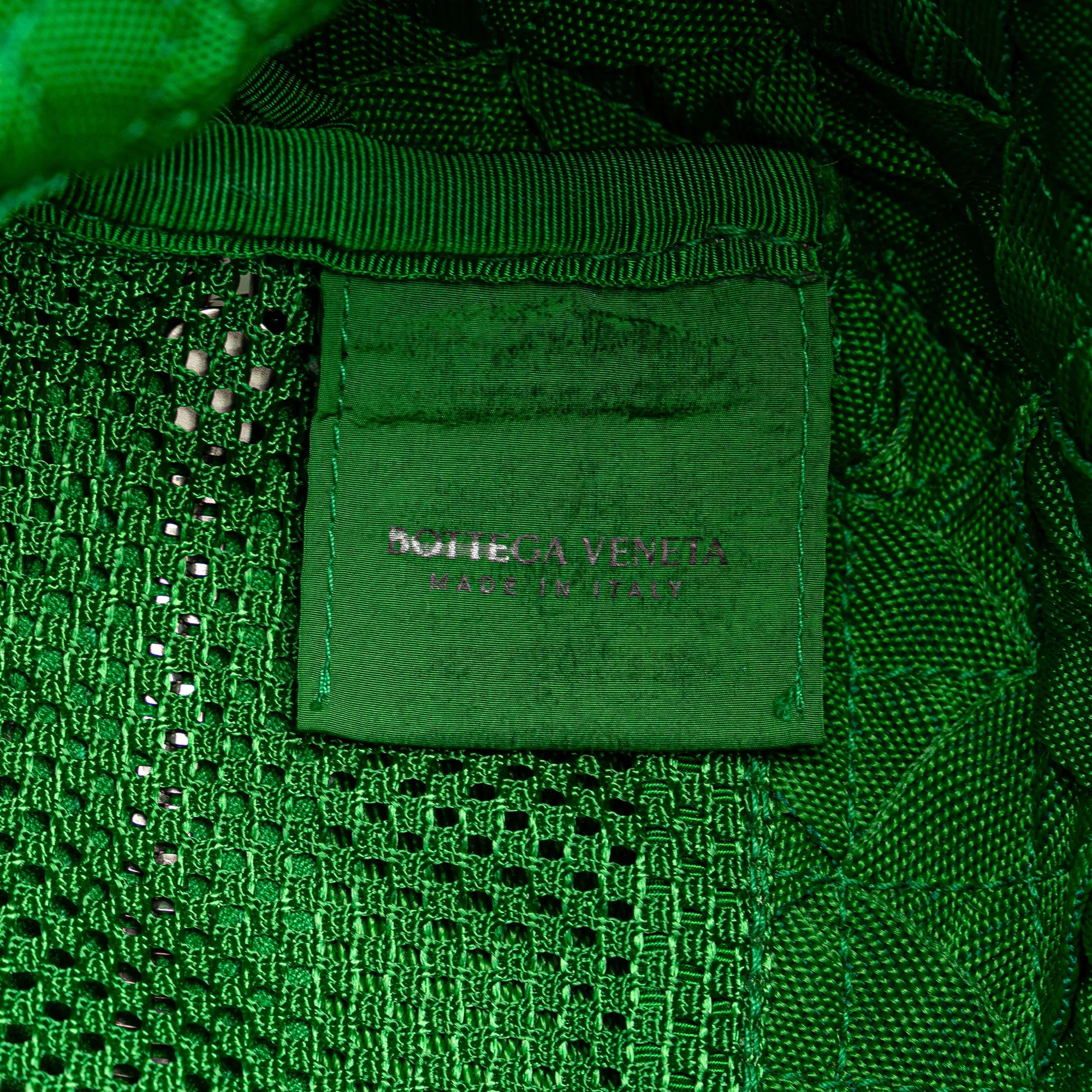 Bottega Veneta Canvas Intrecciato Webbing Cassette Crossbody Green