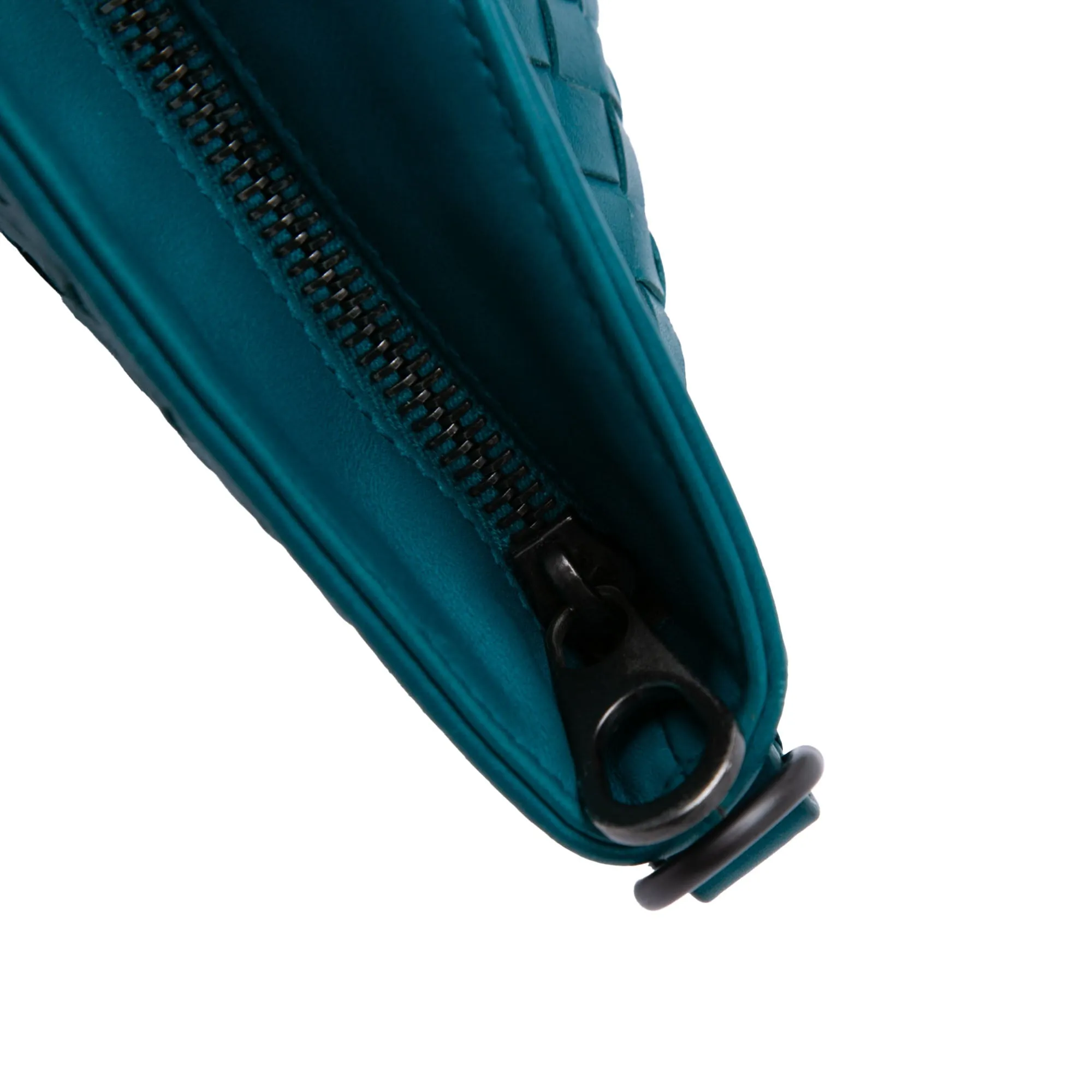 Bottega Veneta Nappa Intrecciato Crossbody Blue