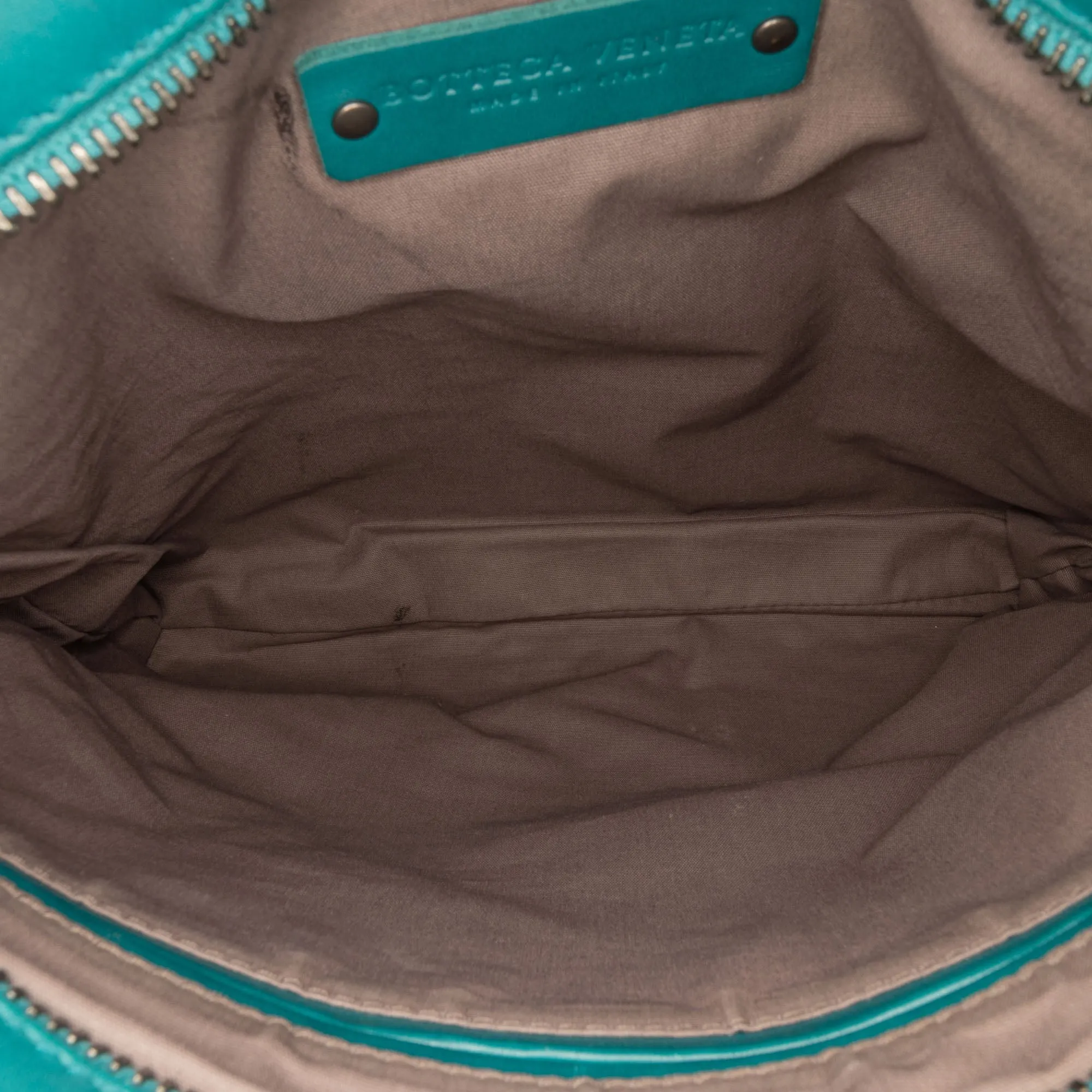 Bottega Veneta Nappa Intrecciato Crossbody Blue