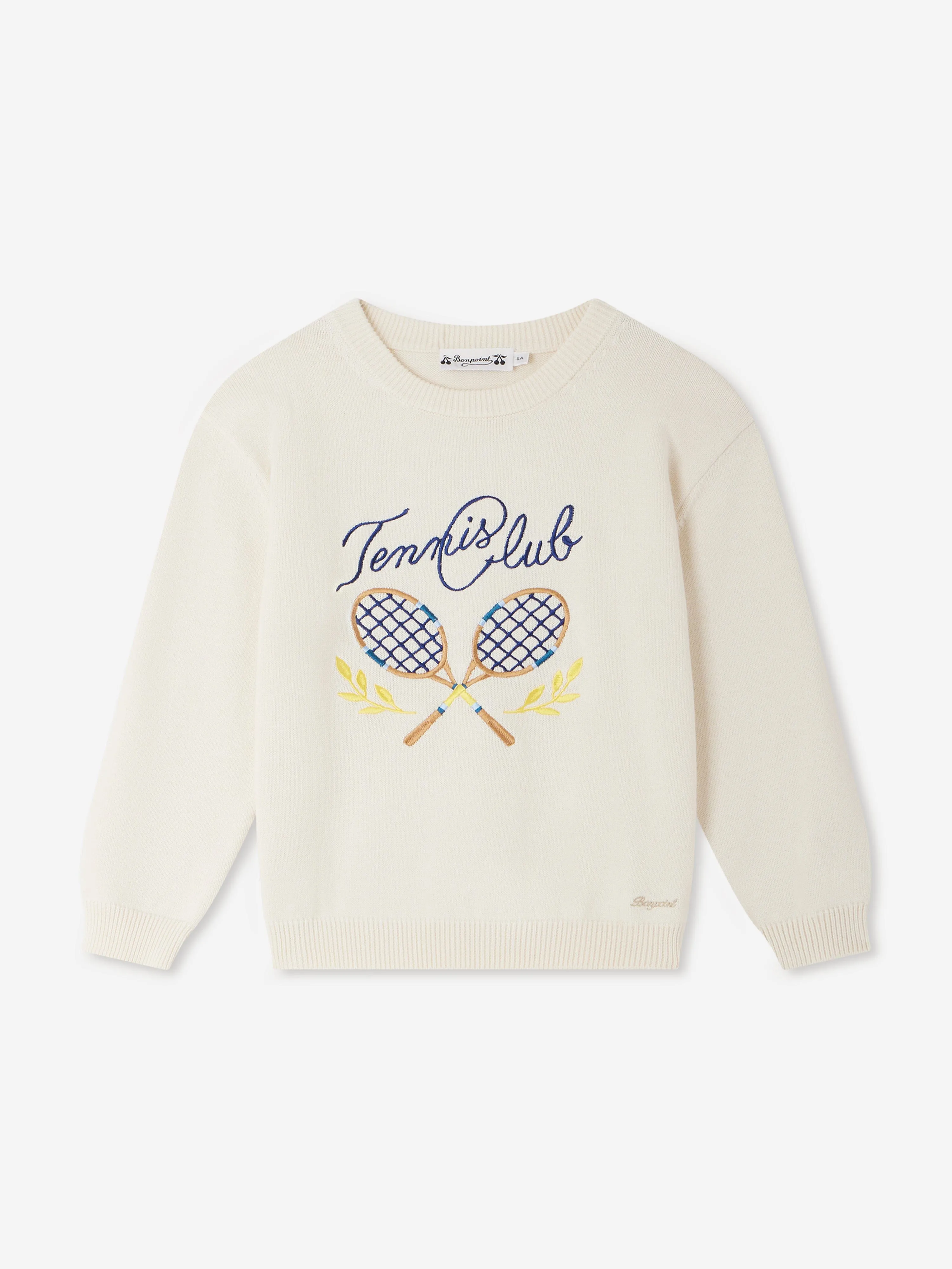 Boys Elvir Jumper in Ivory