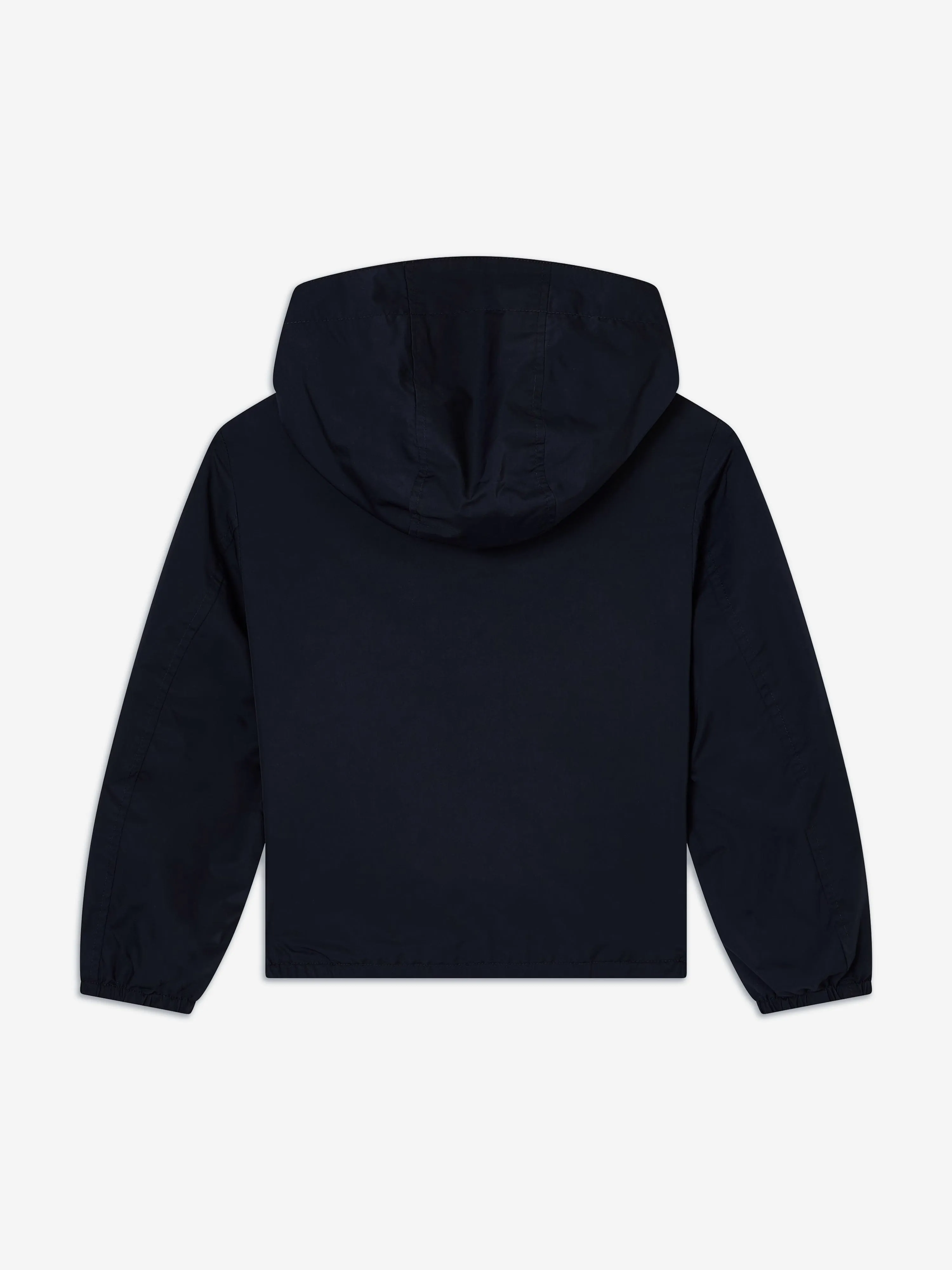 Boys Hooded Zip Up Jacket in Navy