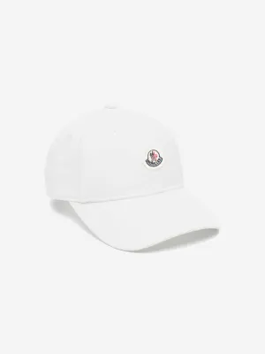 Boys Logo Cap in White