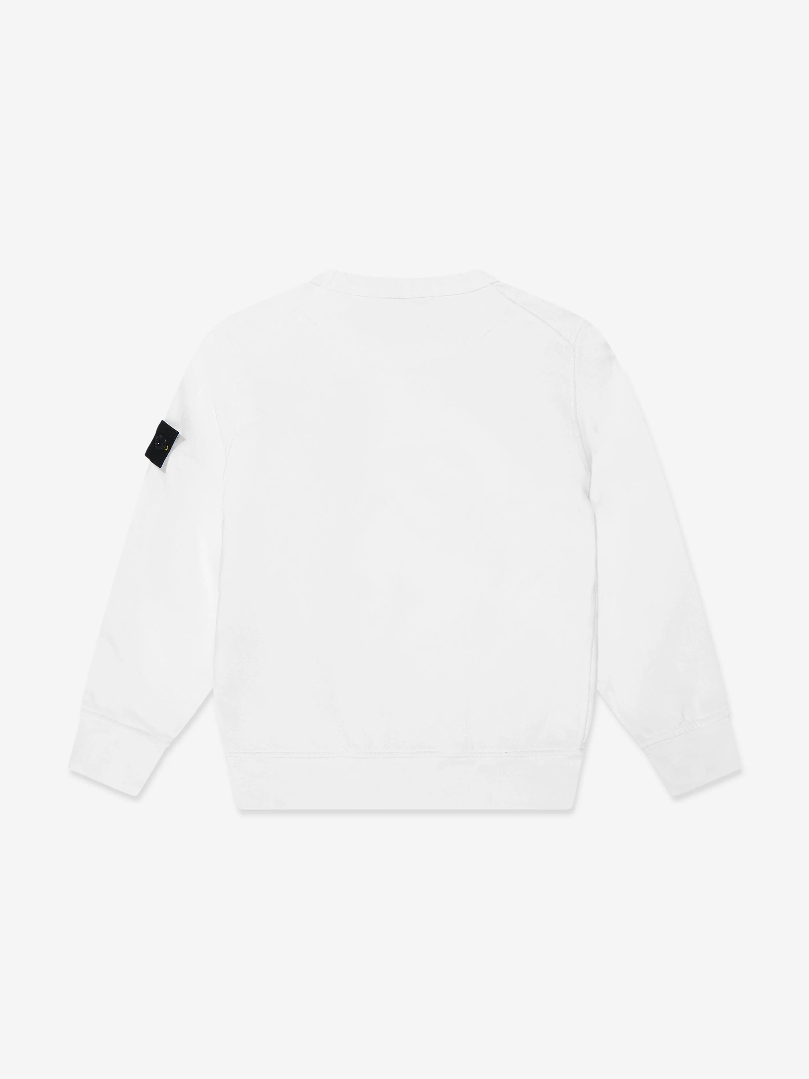 Boys Logo Sweatshirt in White