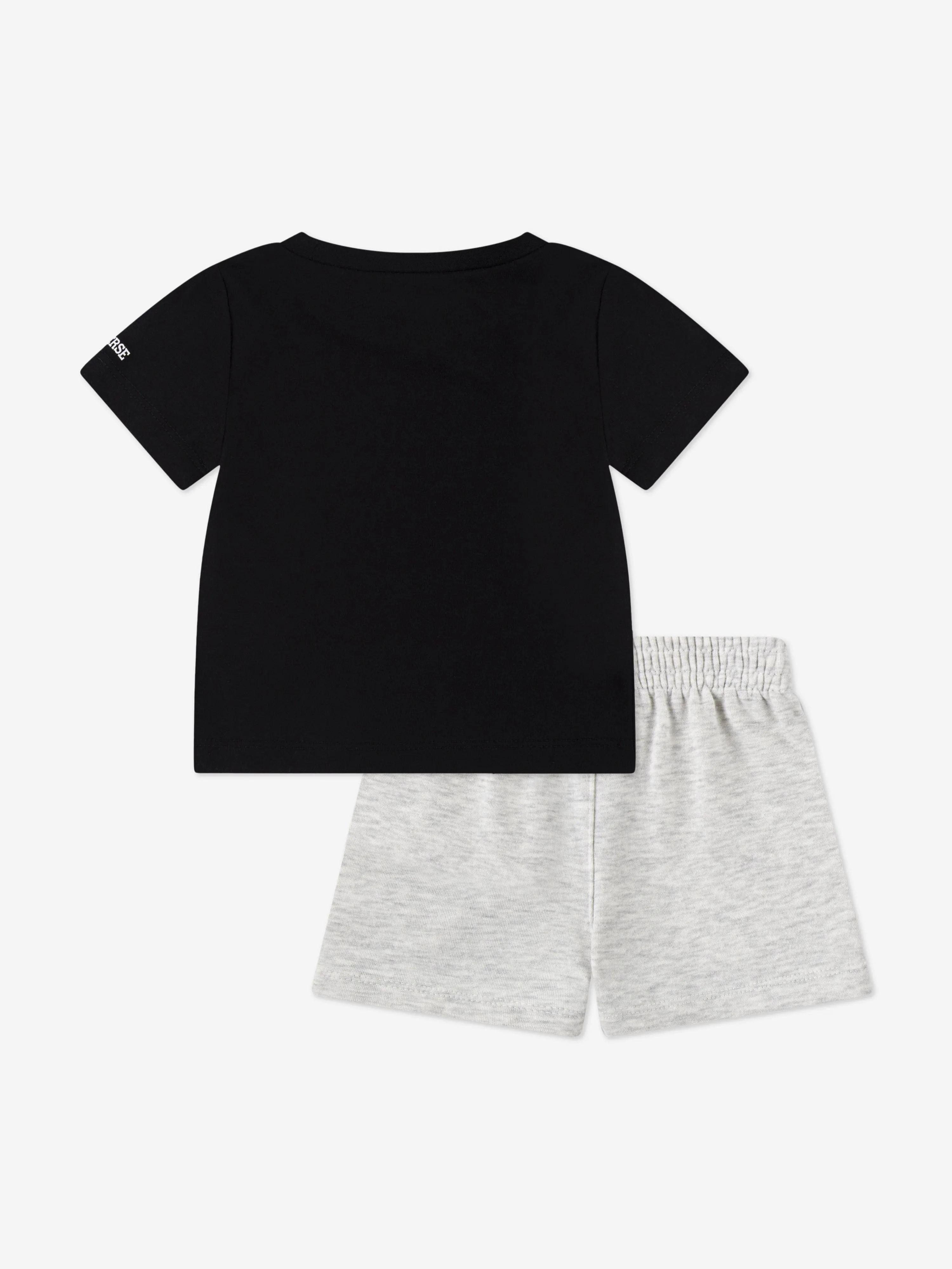 Boys Retro Remix Short Set in Grey