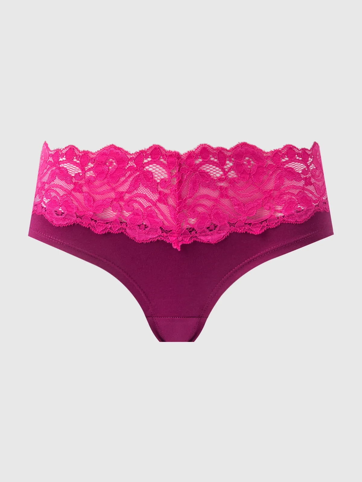Bridget Cotton & Lace Hipster