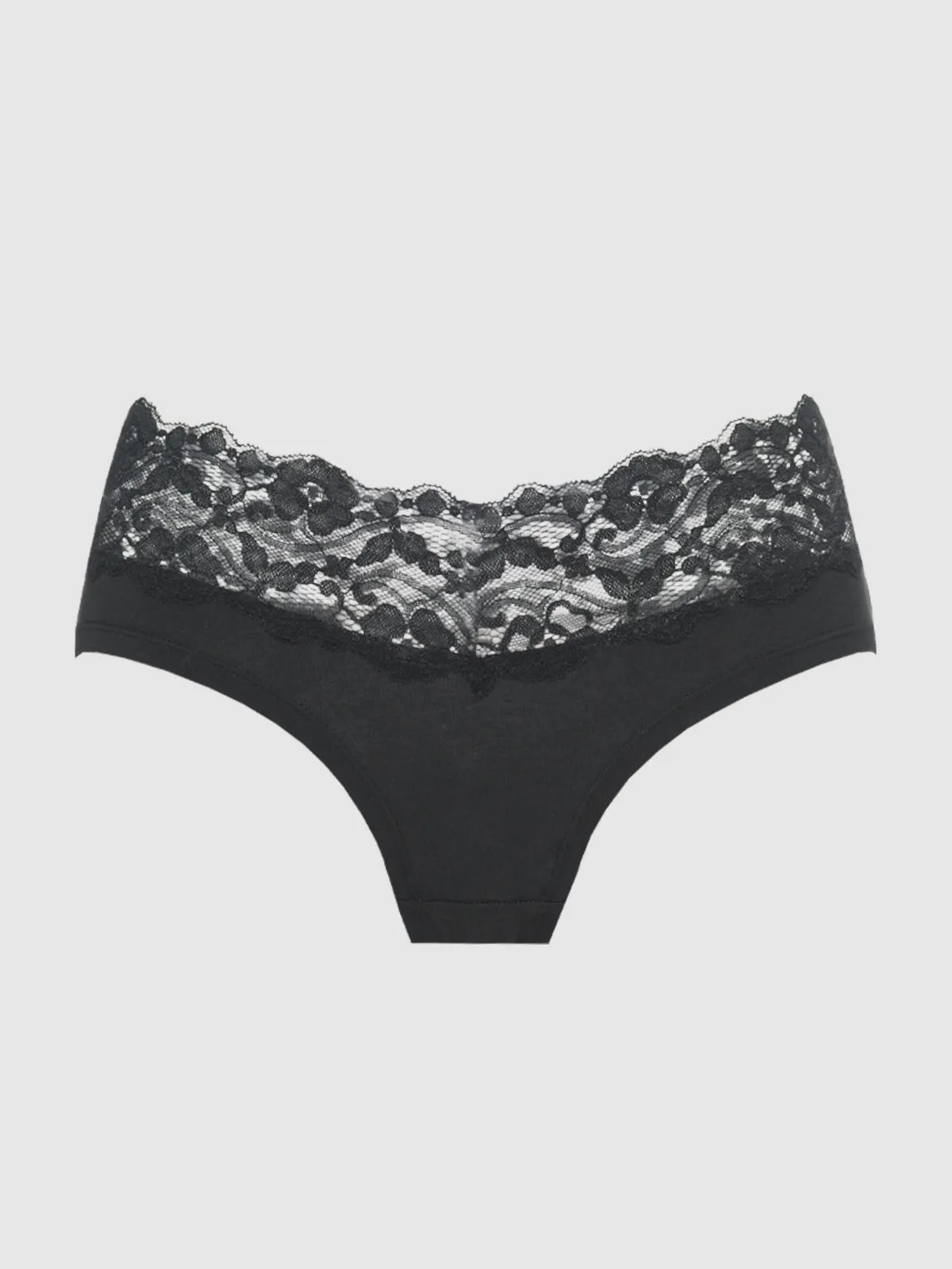 Bridget Cotton & Lace Hipster