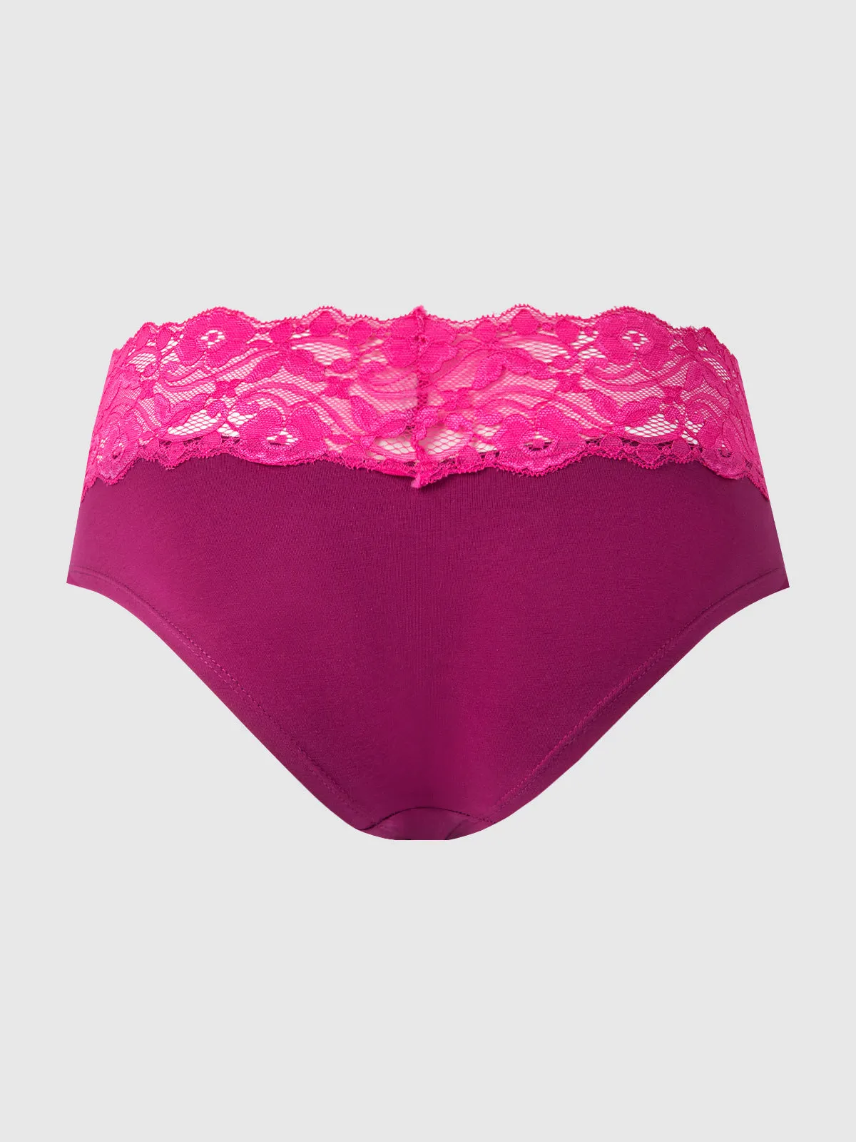 Bridget Cotton & Lace Hipster