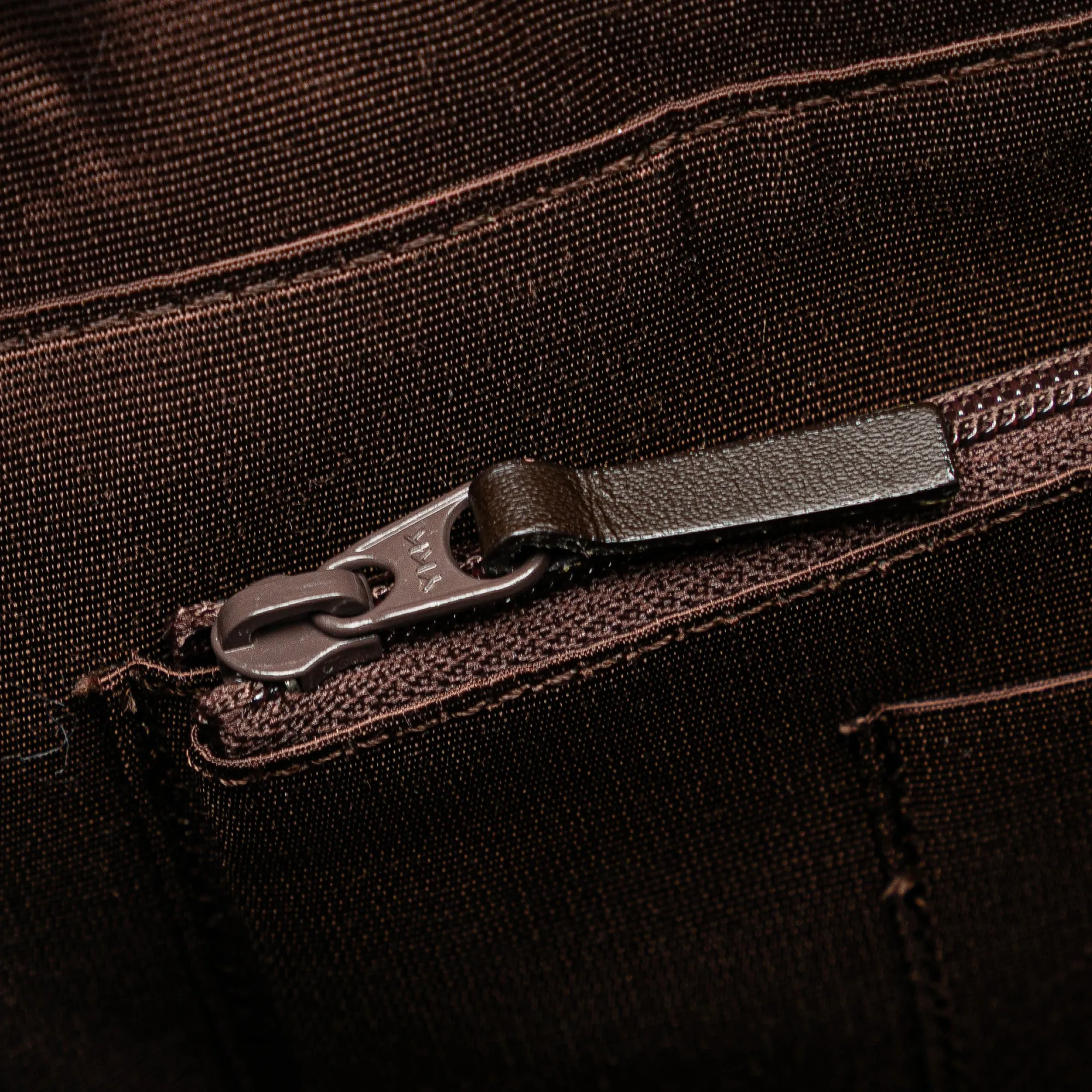 Burberry Leather and Suede Stitch Tote Brown