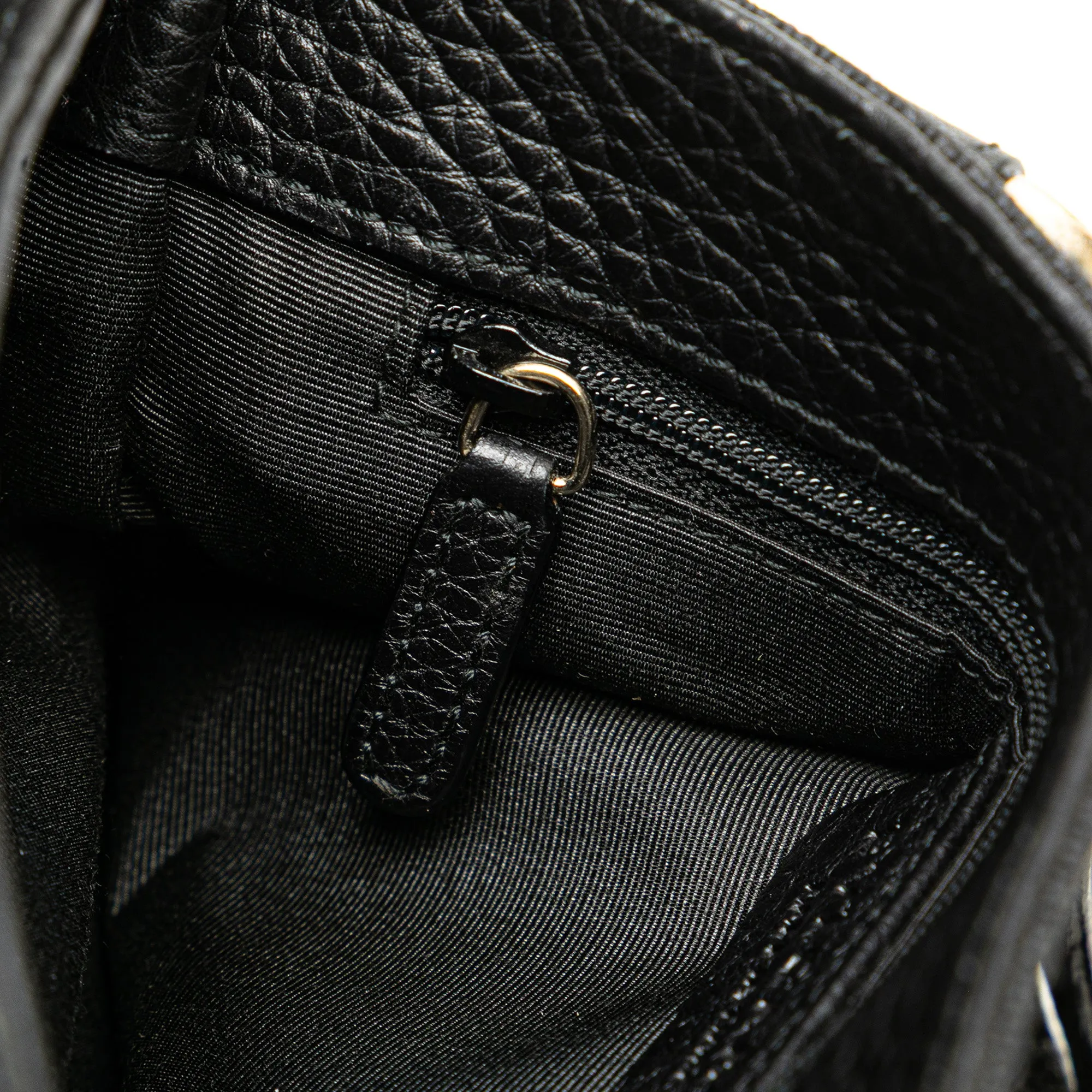 Bvlgari Logomania Canvas Handbag Black