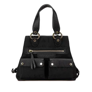 Bvlgari Logomania Canvas Handbag Black