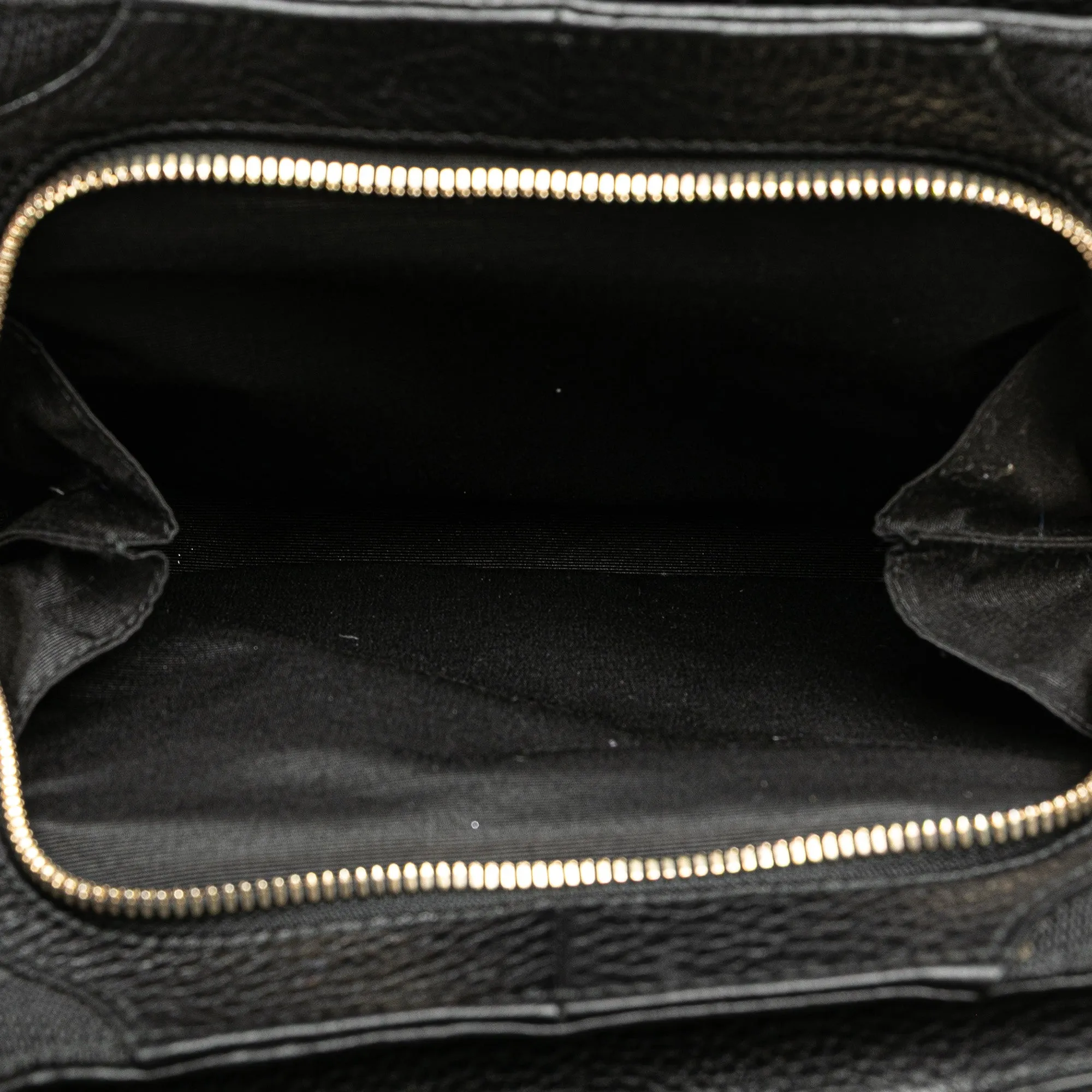 Bvlgari Logomania Canvas Handbag Black