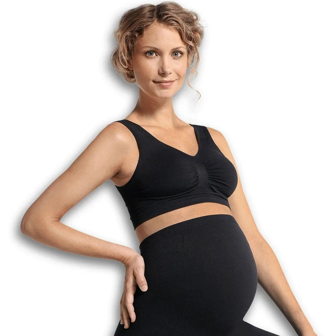 Carriwell Seamless Maternity Bra - Black
