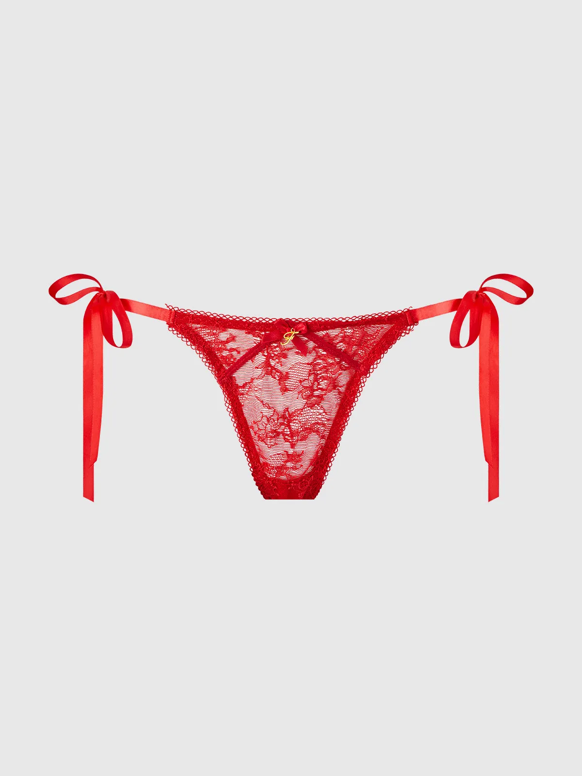 Chiara Lace Drop Off Tie Side G-String