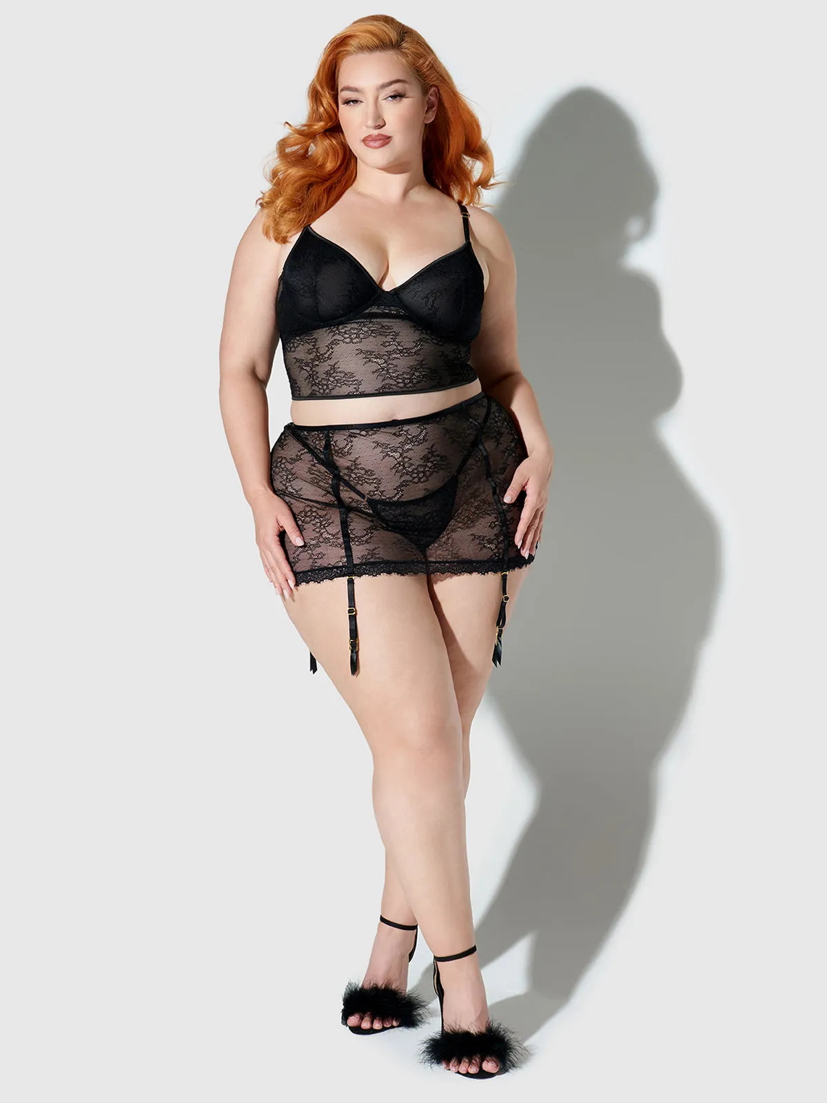 Chiara Lace Half Slip