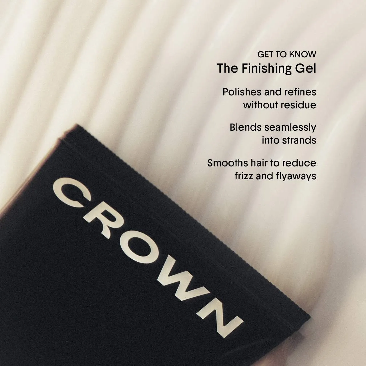 Crown Affair  The Flexible Hold Finishing Hair Gel 120ml NIB