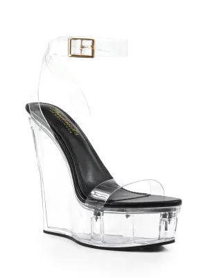 Crystal Wedge Sandal