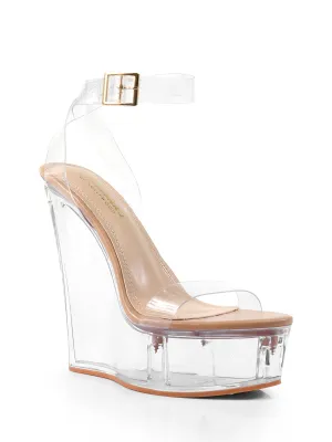 Crystal Wedge Sandal