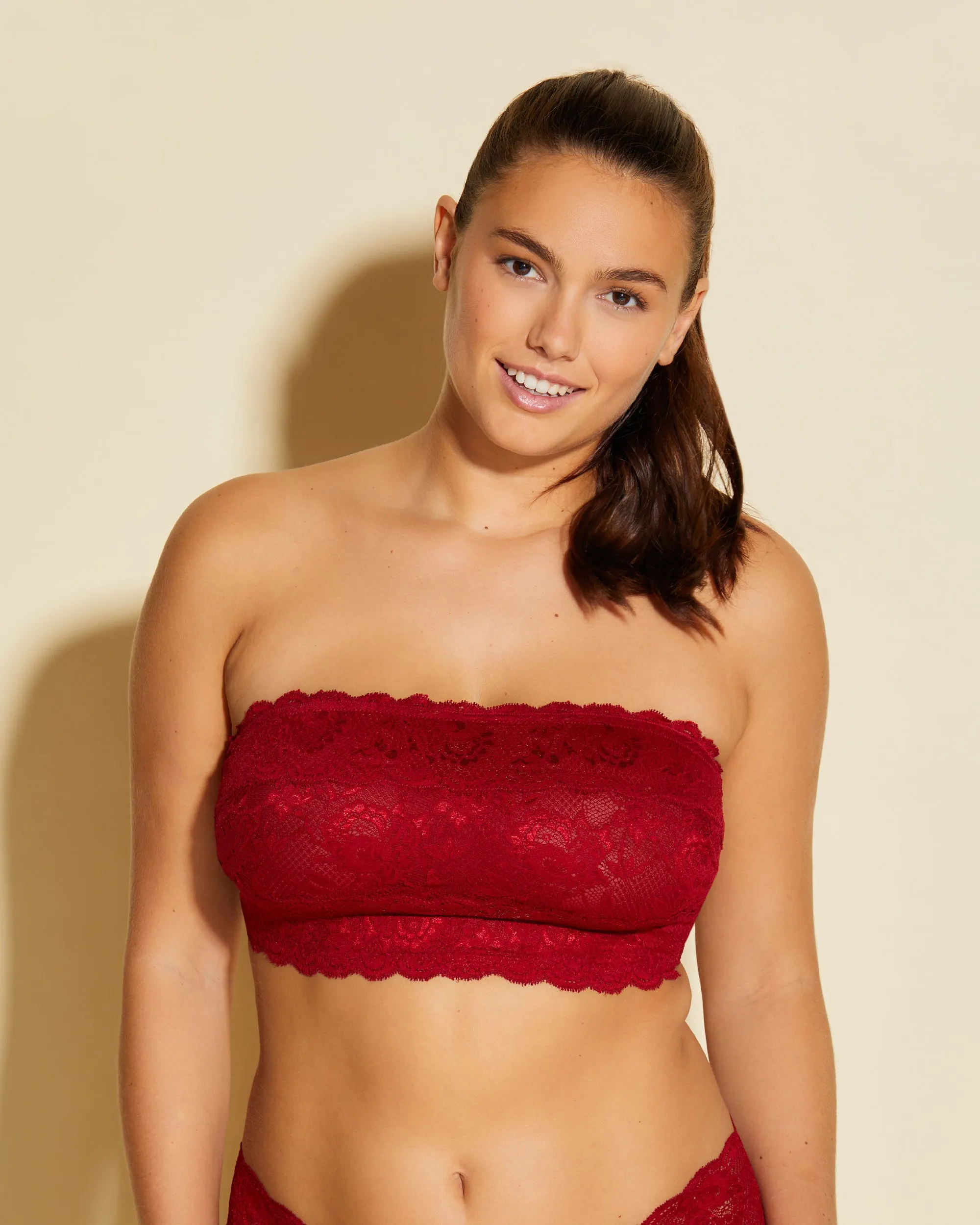 Curvy Flirtie Bandeau Bra Cosabella