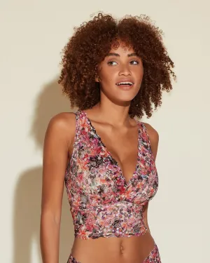 Curvy Plungie Longline Bralette Cosabella