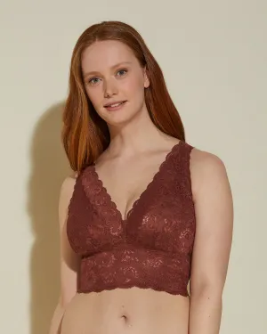 Curvy Plungie Longline Bralette Cosabella