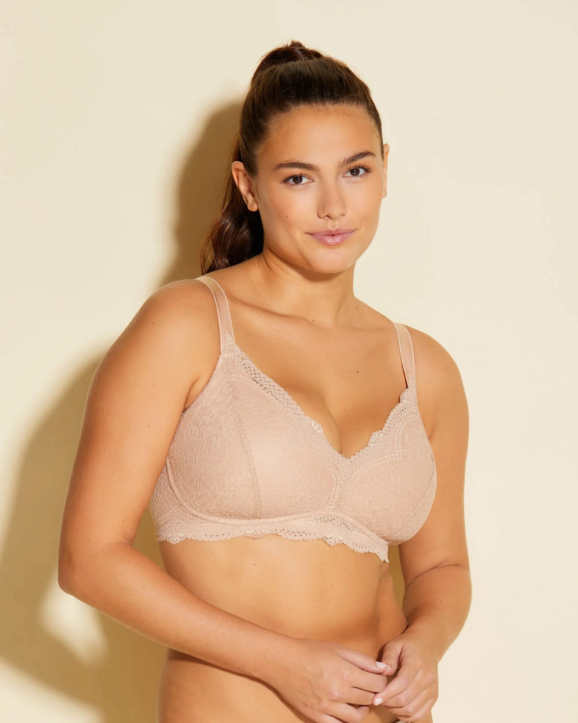 Curvy Travel Padded Bralette Cosabella