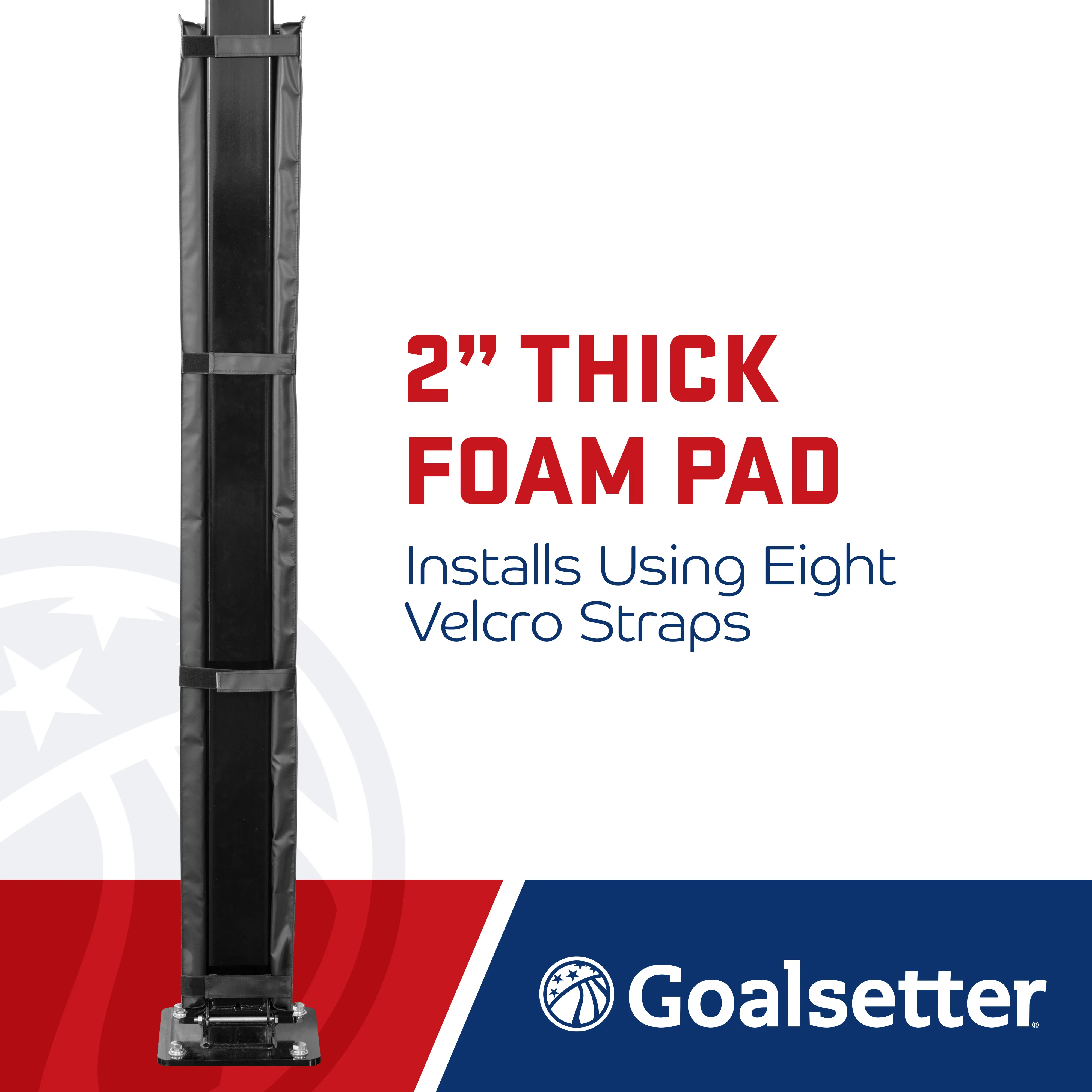 Custom Fit Basketball Pole Pad (5-6" Poles) Goalsetter