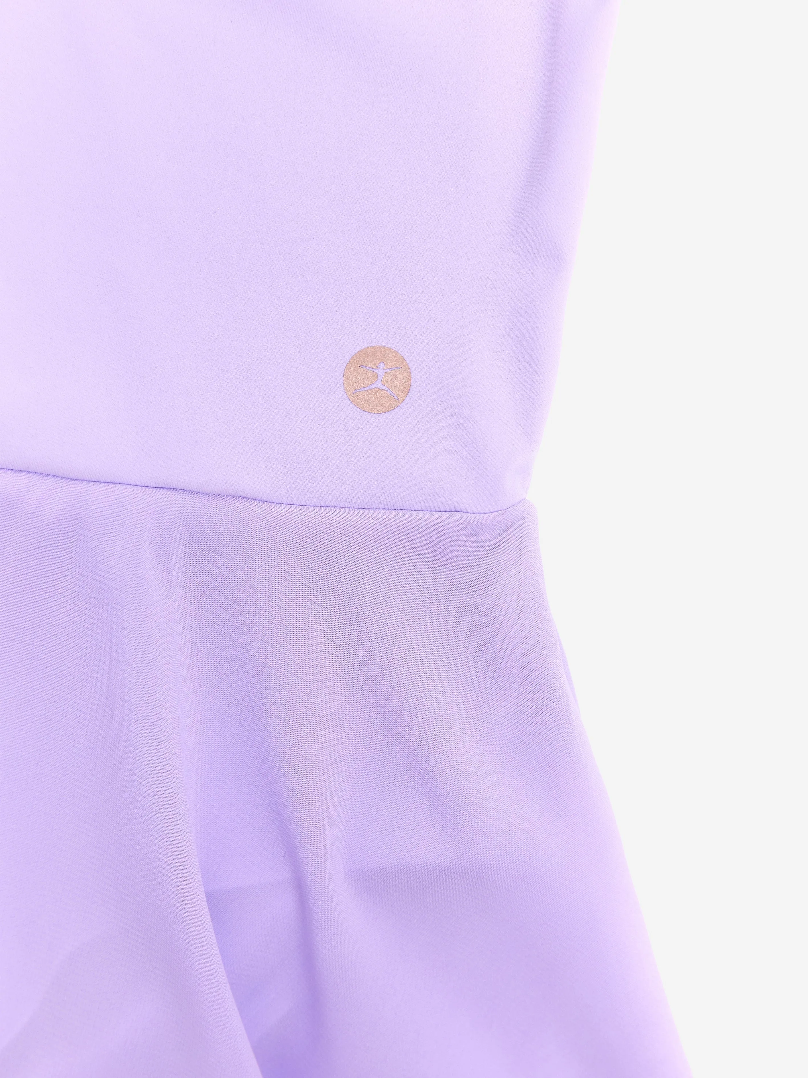 Danskin Girls Tendu Leotard With Skirt in Purple