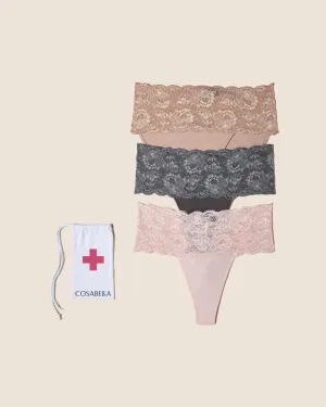 Emergency Panty 3 Pack Cosabella