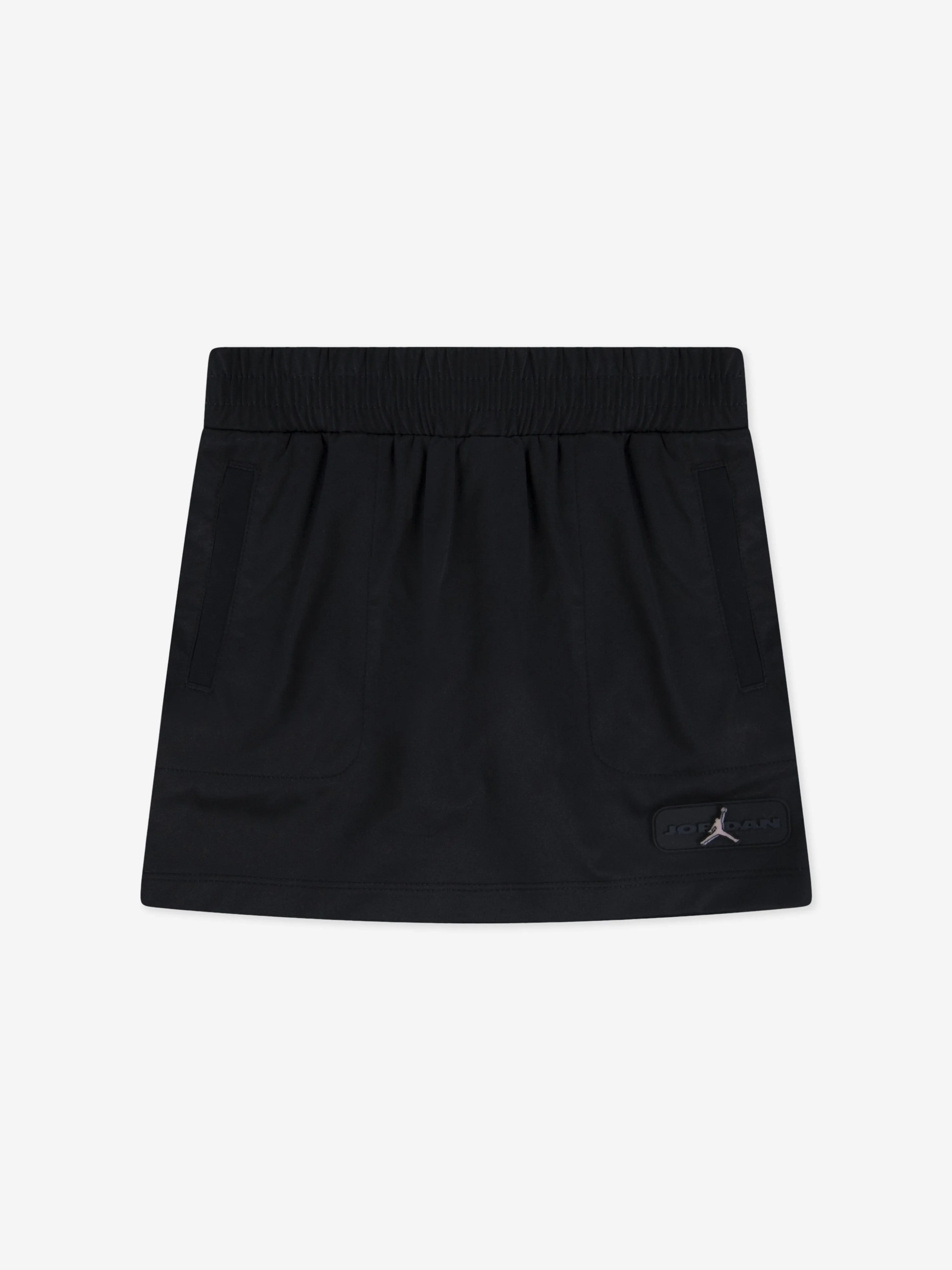 Girls Crafted Utility Skort Set in Black