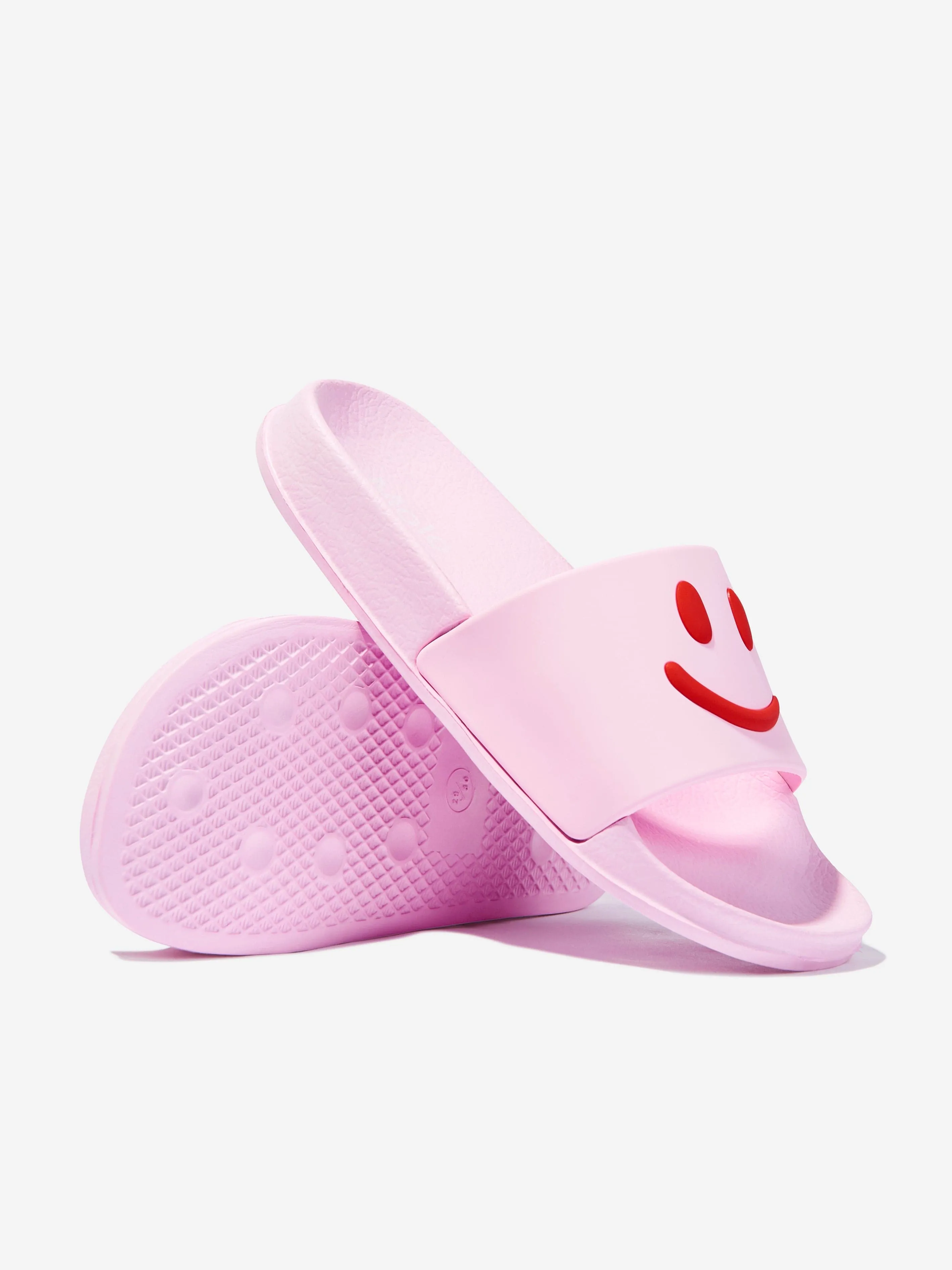 Girls Zhappy Sliders in Pink