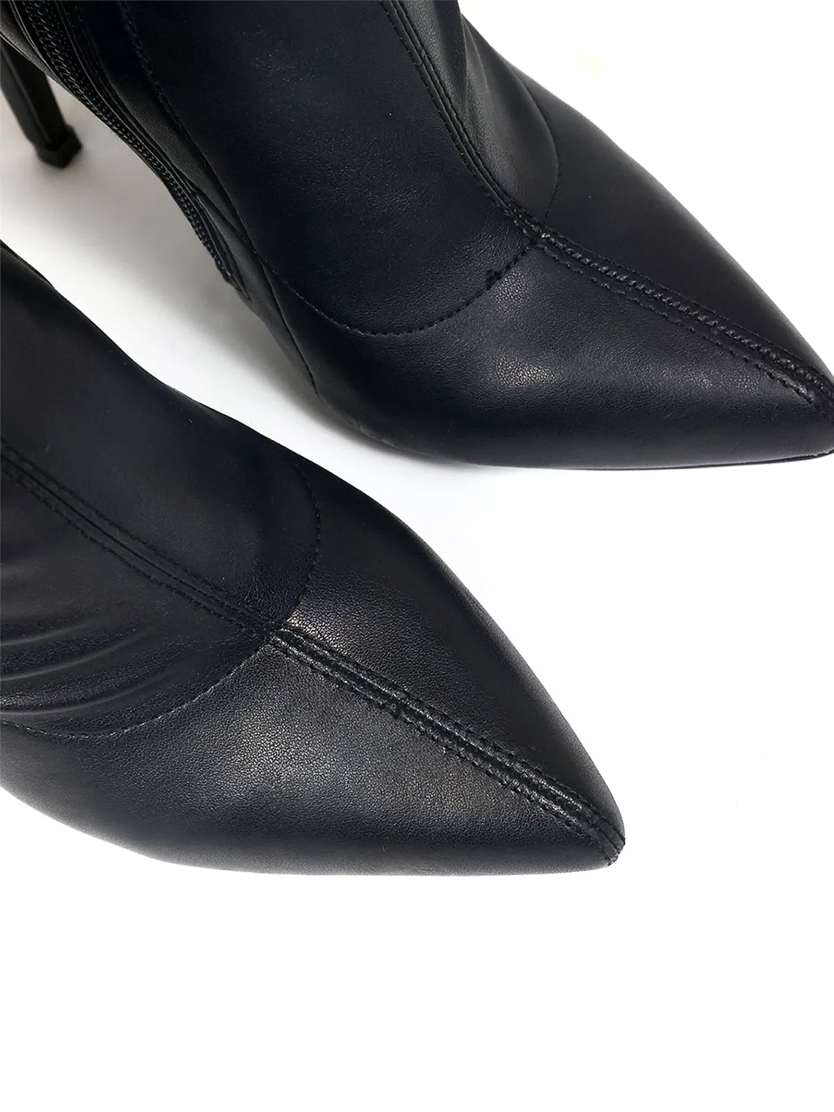 Gisele Stretchy Overknee Heeled Boots