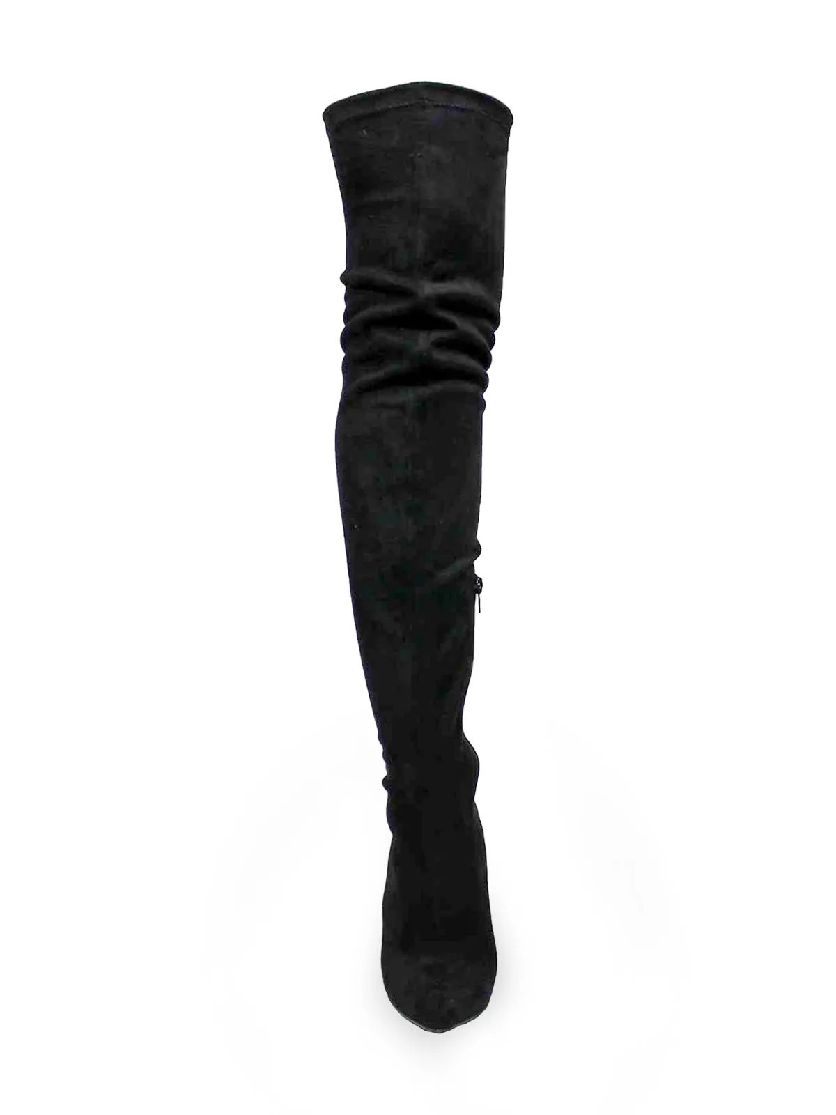 Gisele Stretchy Overknee Heeled Boots