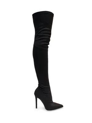Gisele Stretchy Overknee Heeled Boots