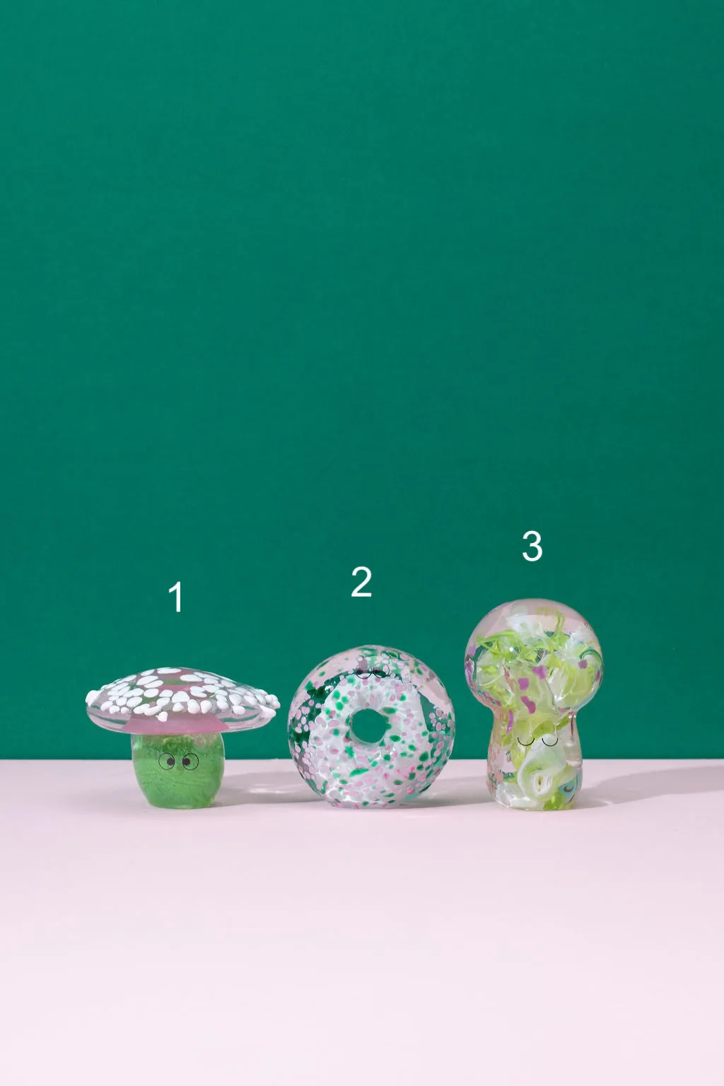 Glass Blobs (No. 1-3)