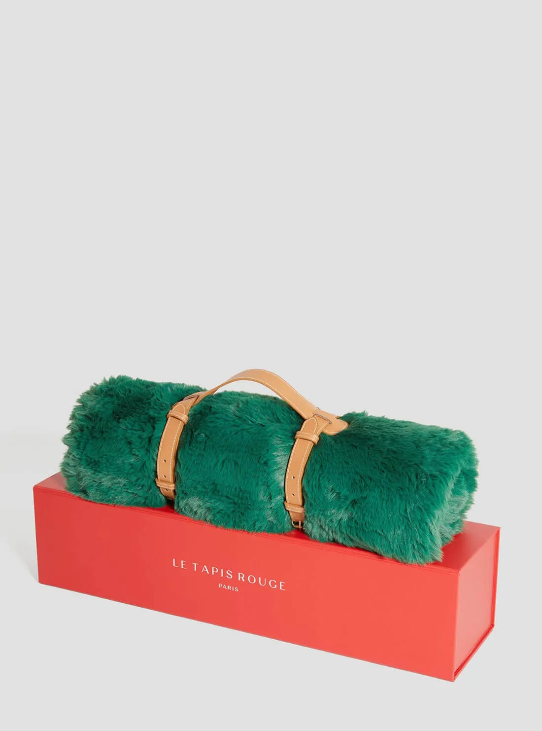 Green Faux-Fur Luxury Pet Rug Guess