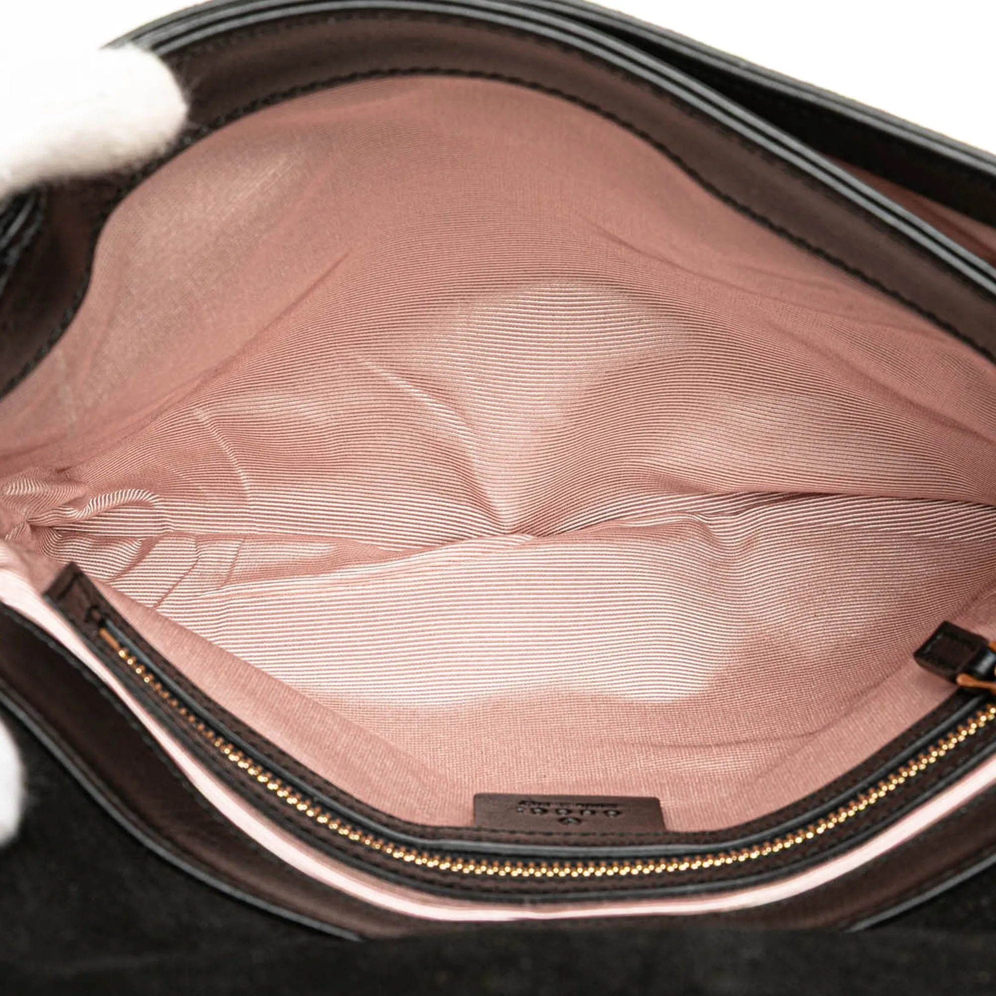 Gucci Suede Arli Crossbody Black
