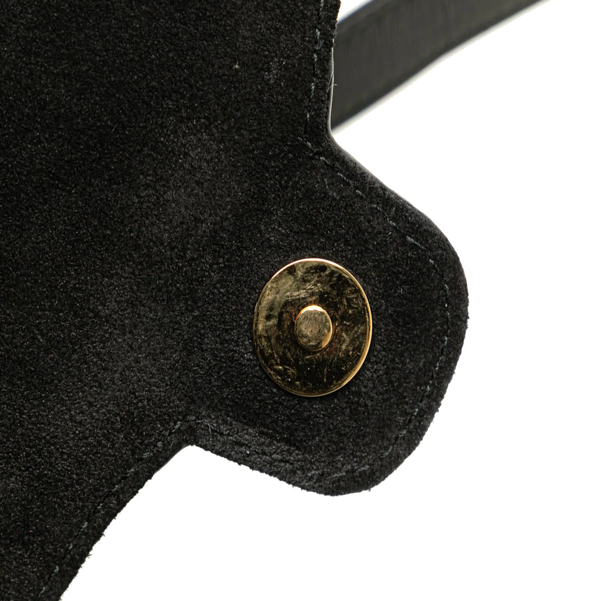 Gucci Suede Arli Crossbody Black