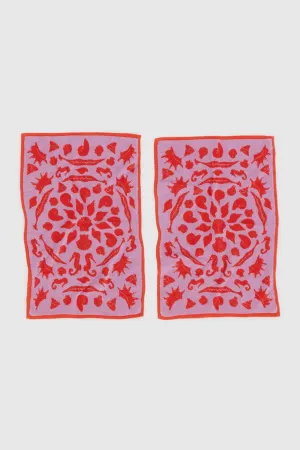 Hand Towel Set (Sea Shells)